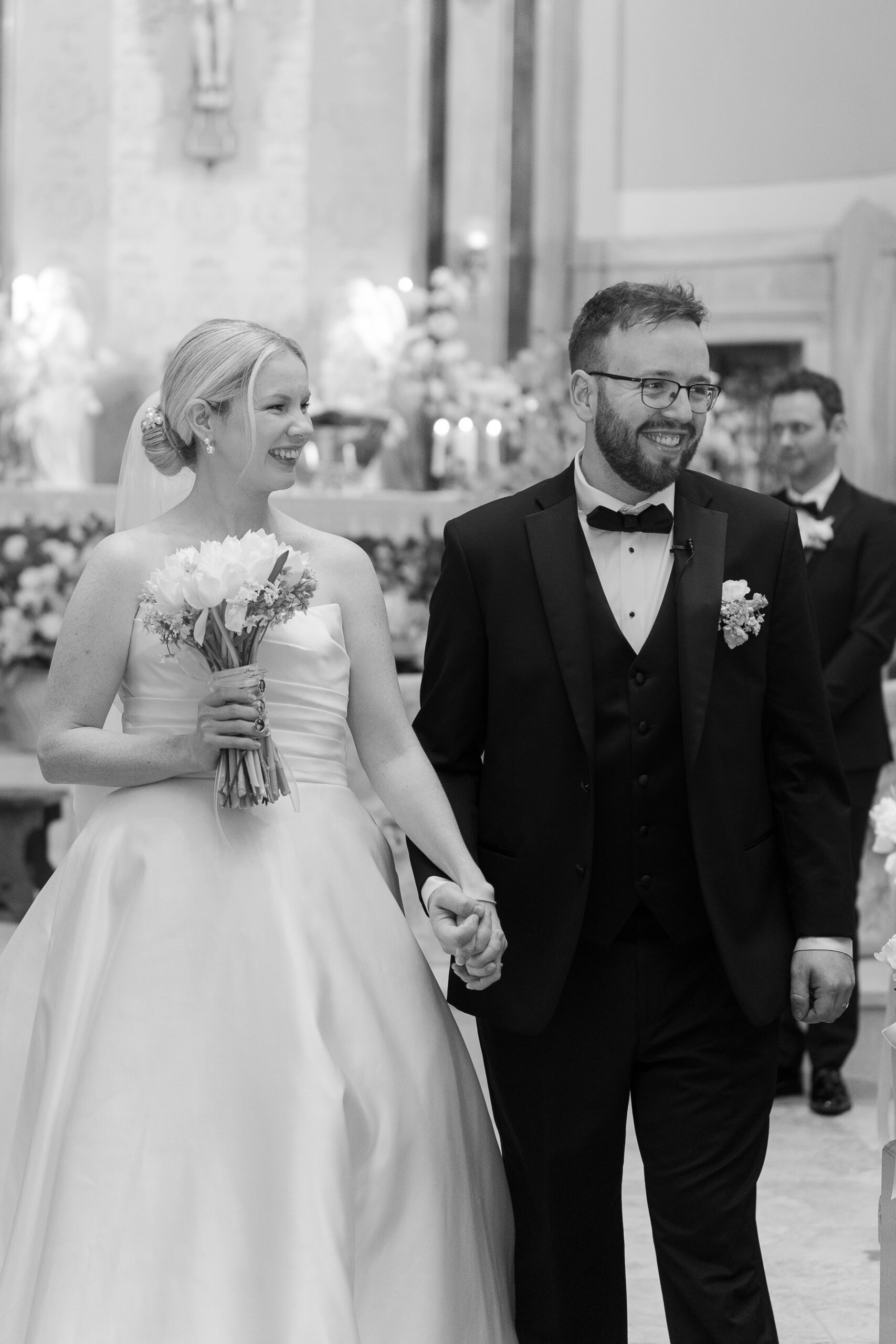 Irish Catholic wedding ceremony 