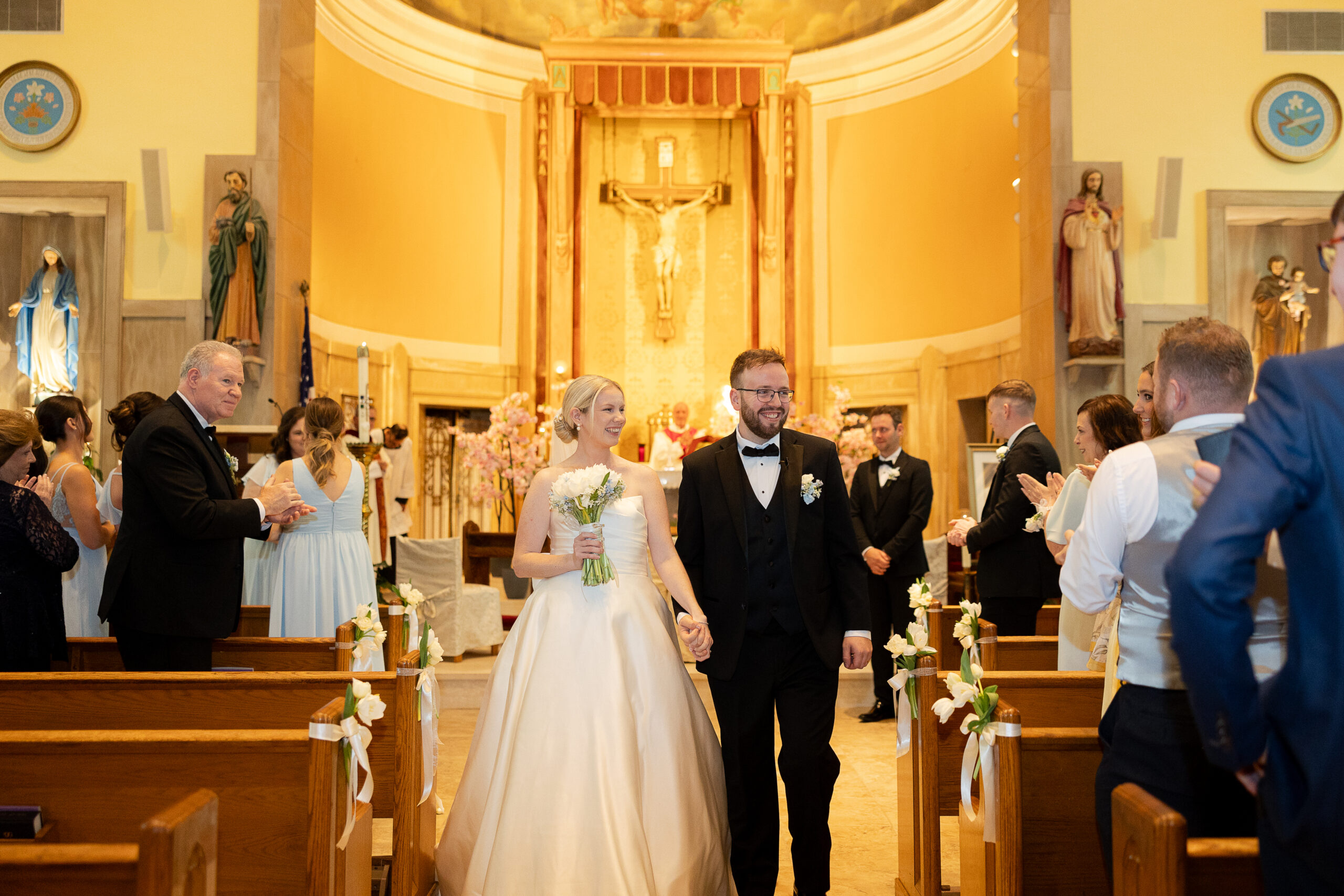 Irish Catholic wedding ceremony 