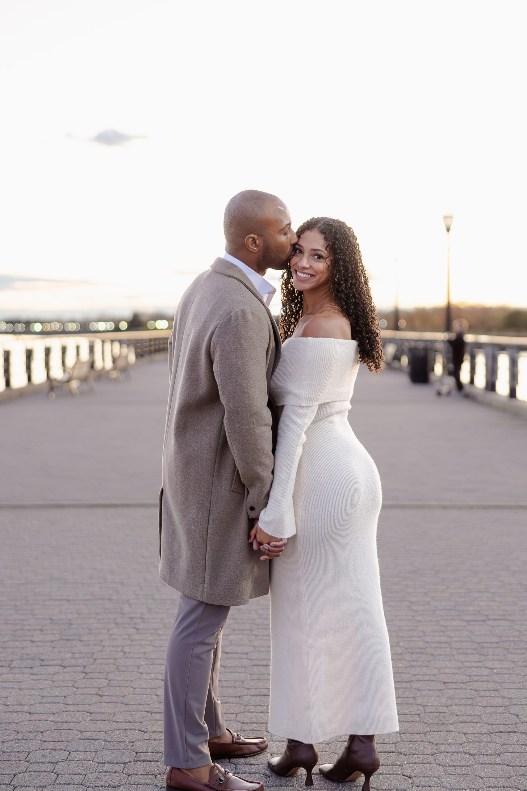 Liberty State Park engagement session in Jersey City