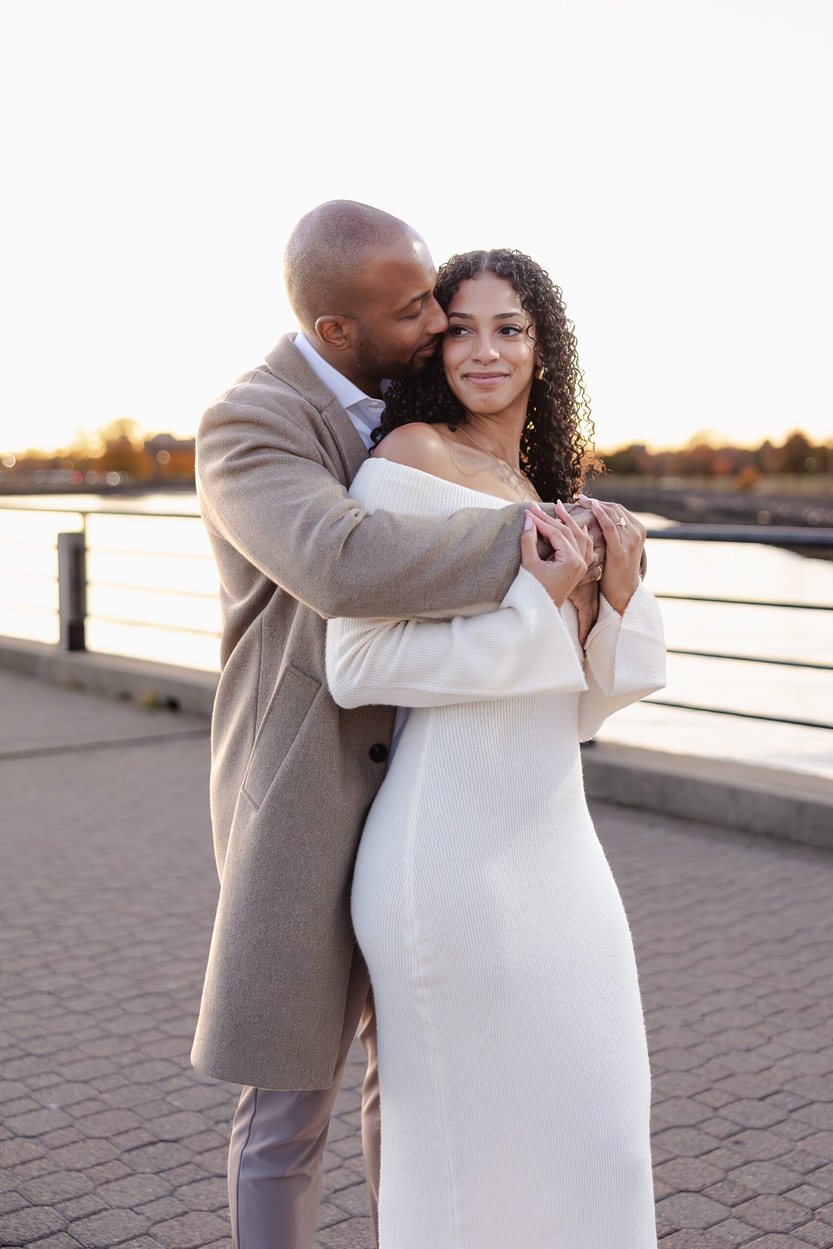 Liberty State Park engagement session in Jersey City