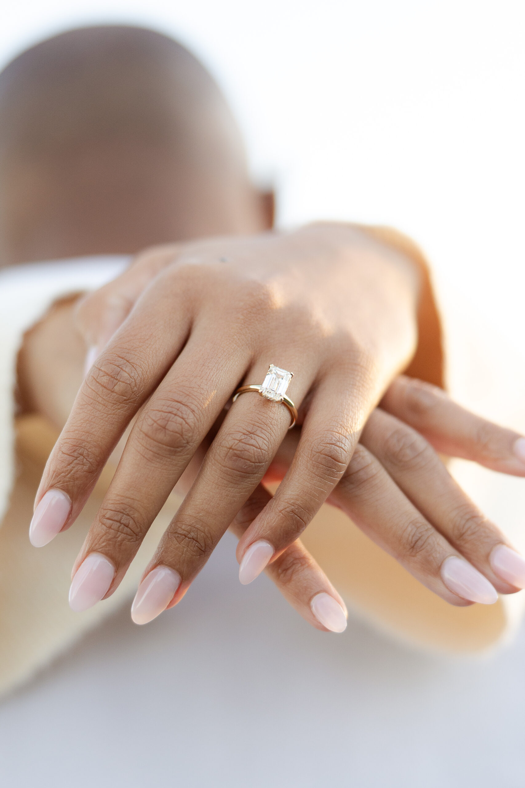 Close-up ring portrait at Liberty State Park Jersey City