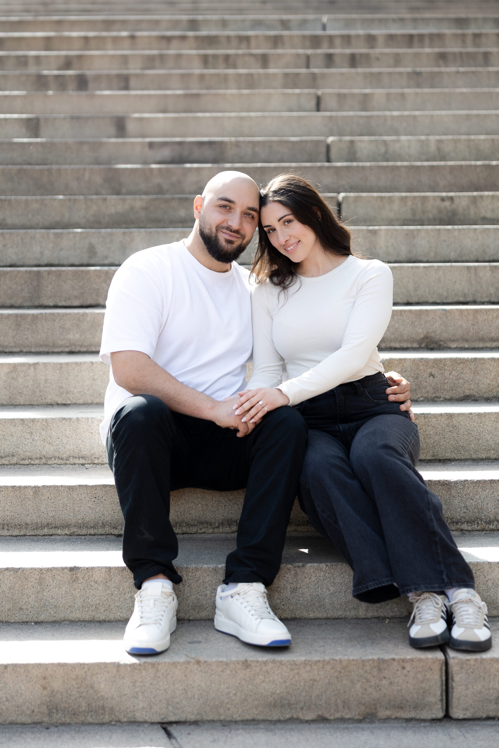 NYC couple surprise proposal