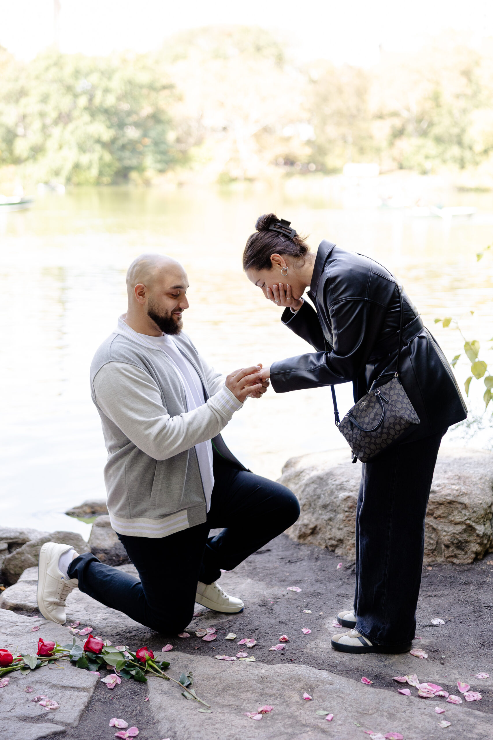 NYC engagement photographer Central Park