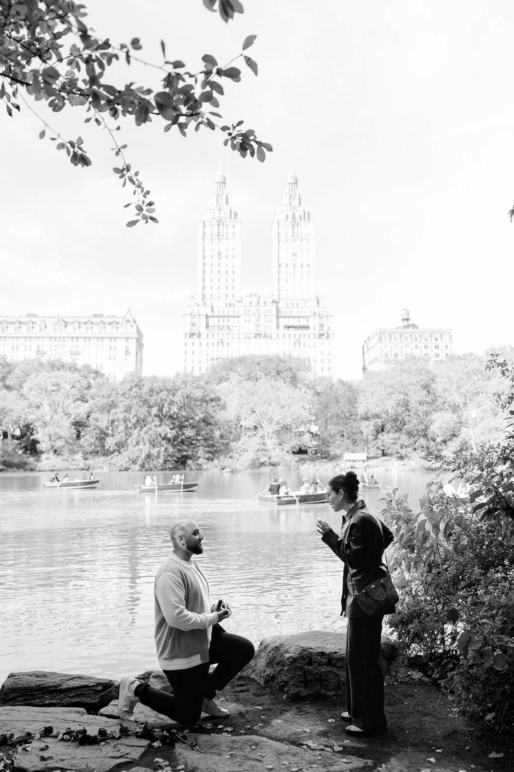 Central Park proposal photographer NYC