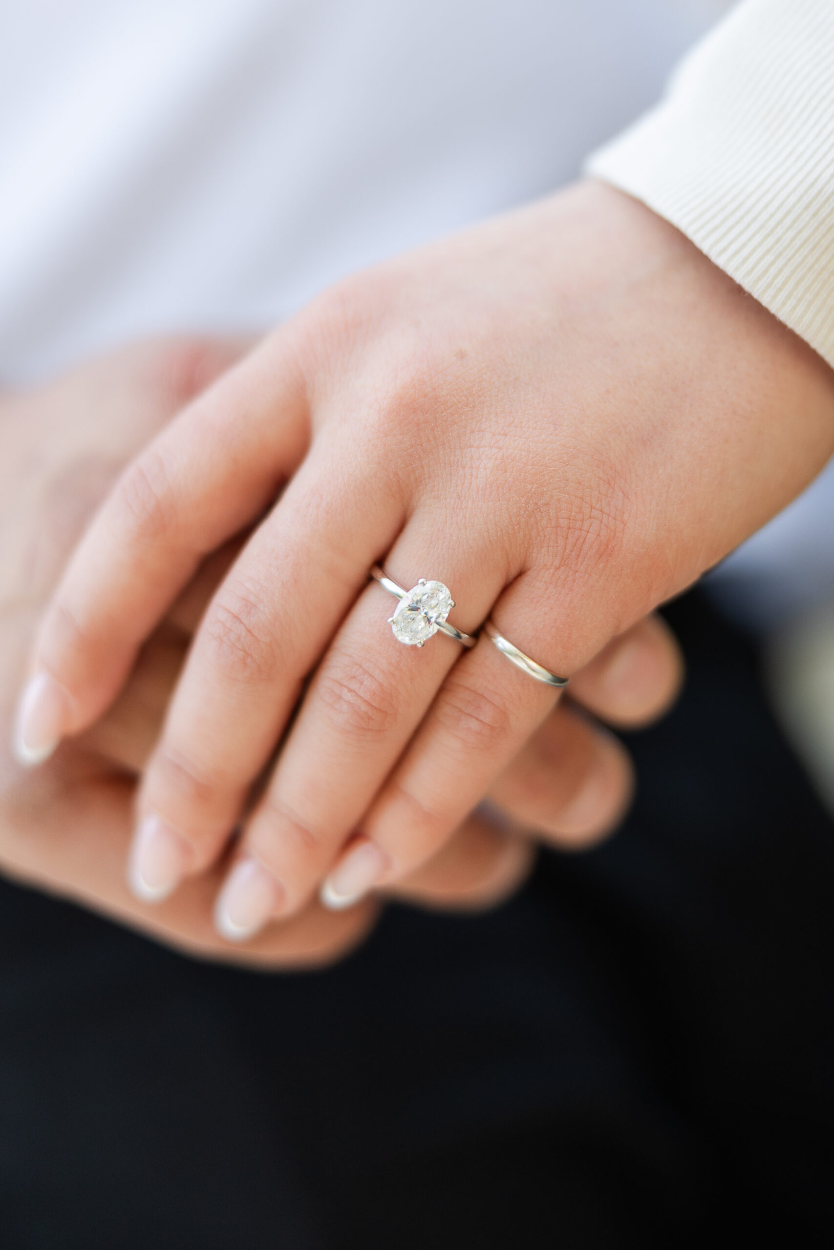 Manhattan Central Park Engagement Ring detail