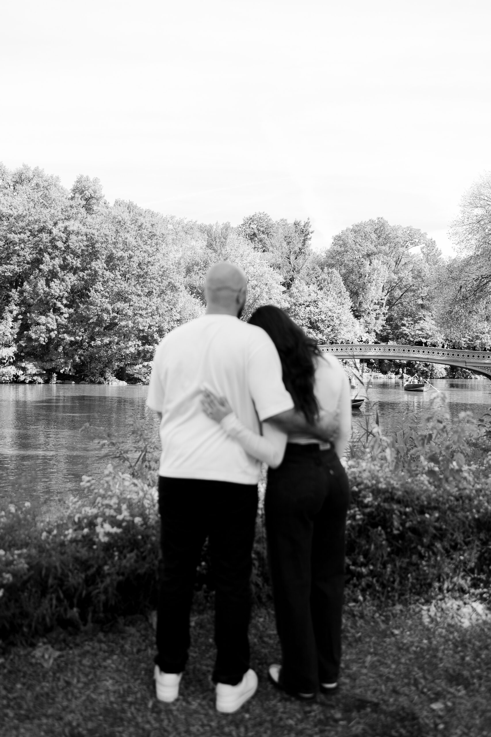 Central Park surprise engagement Manhattan