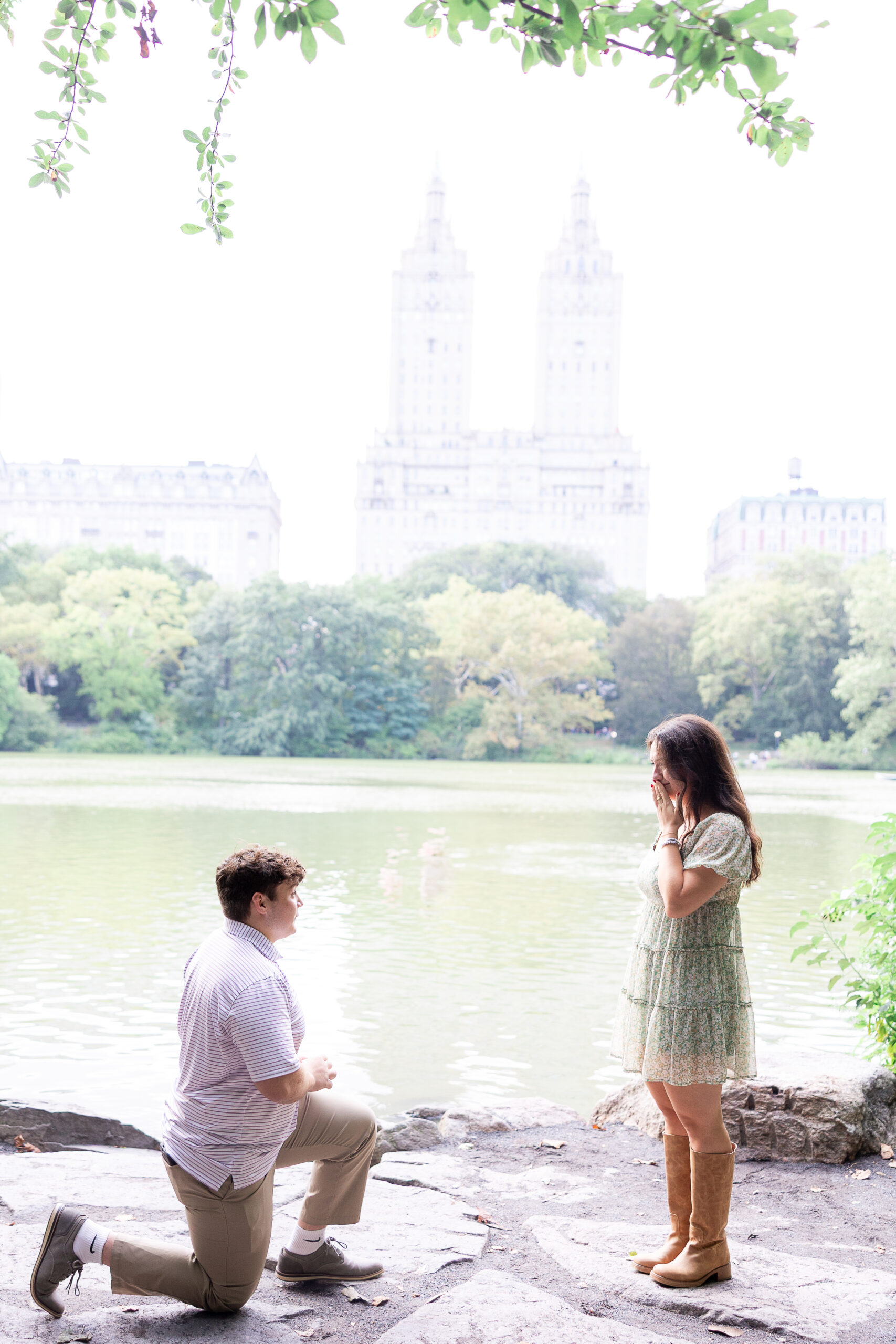Central Park proposal photographer NYC