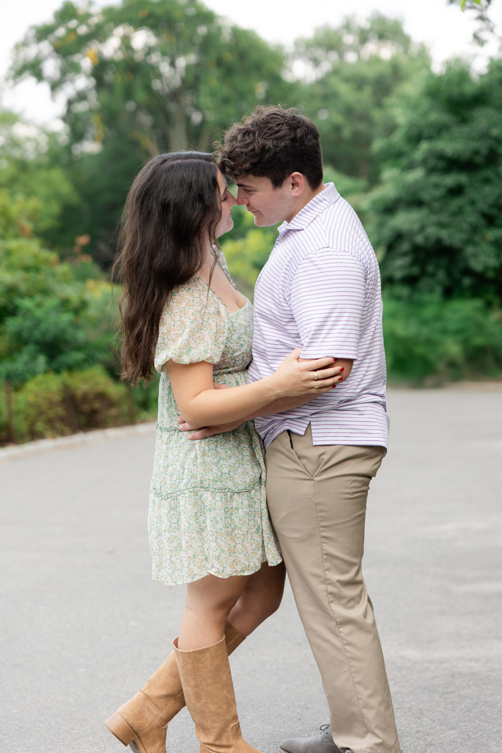NYC engagement photography Central Park