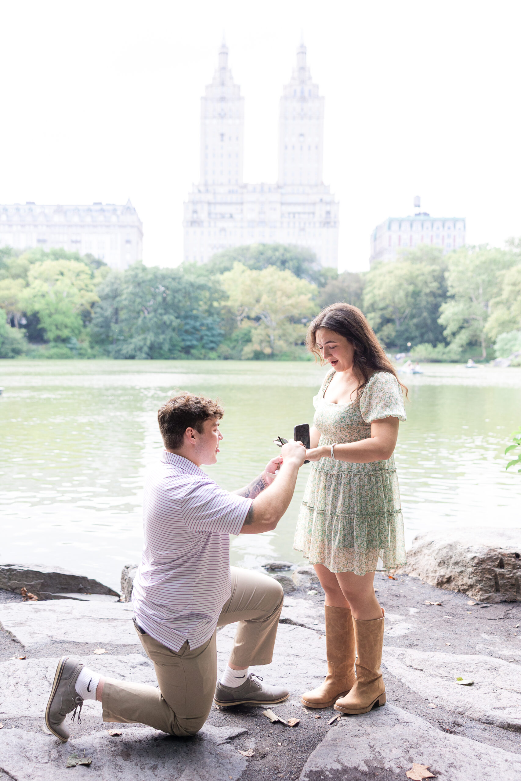 Central Park proposal photographer NYC