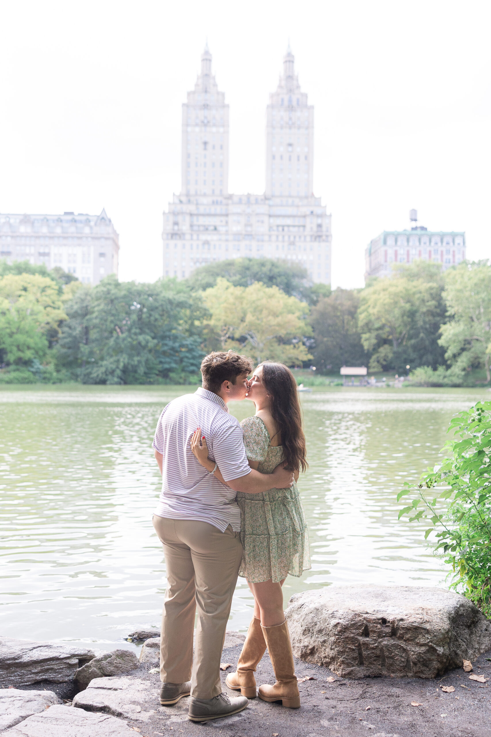 Just engaged portraits in Central Park