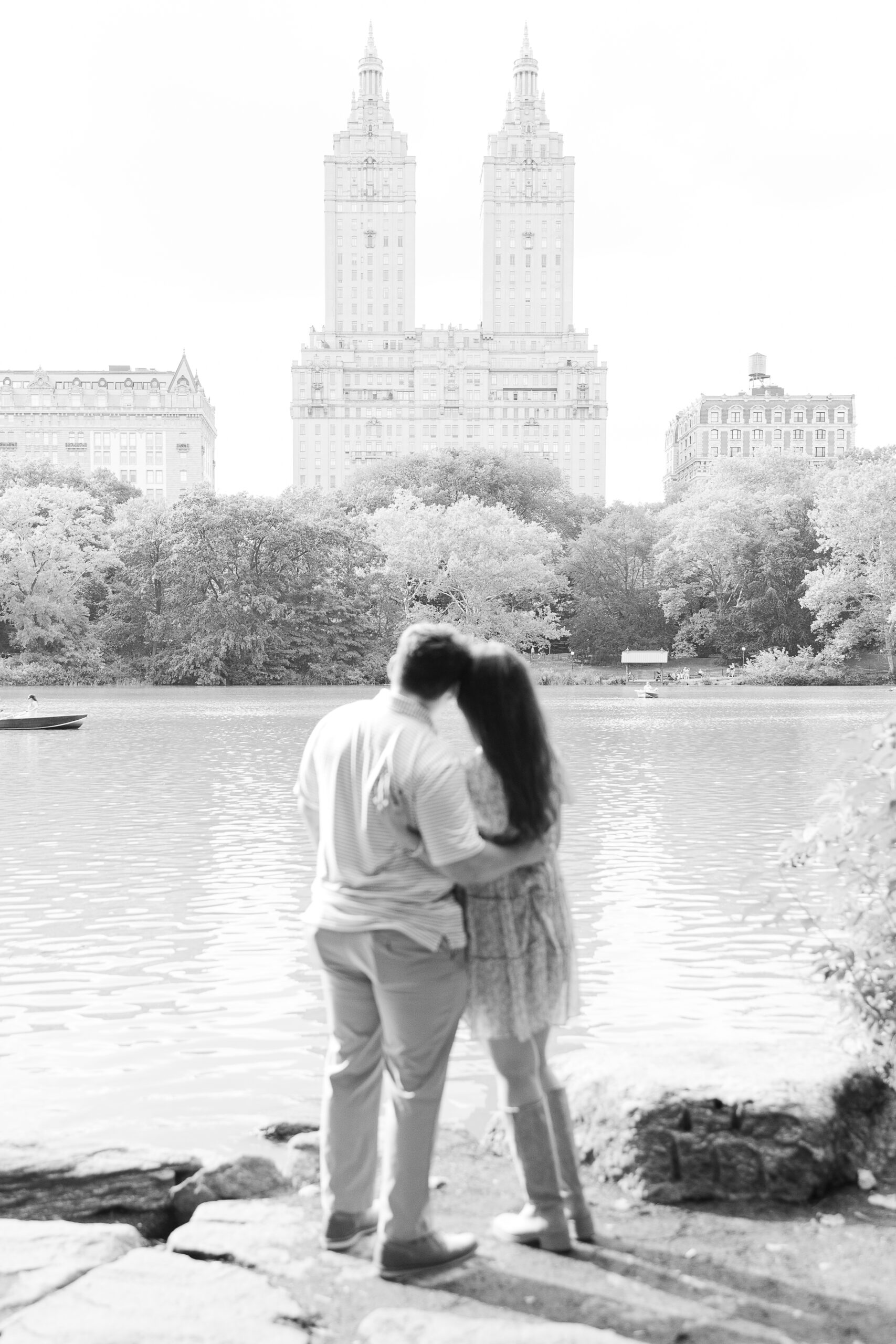 Central Park engagement photography session