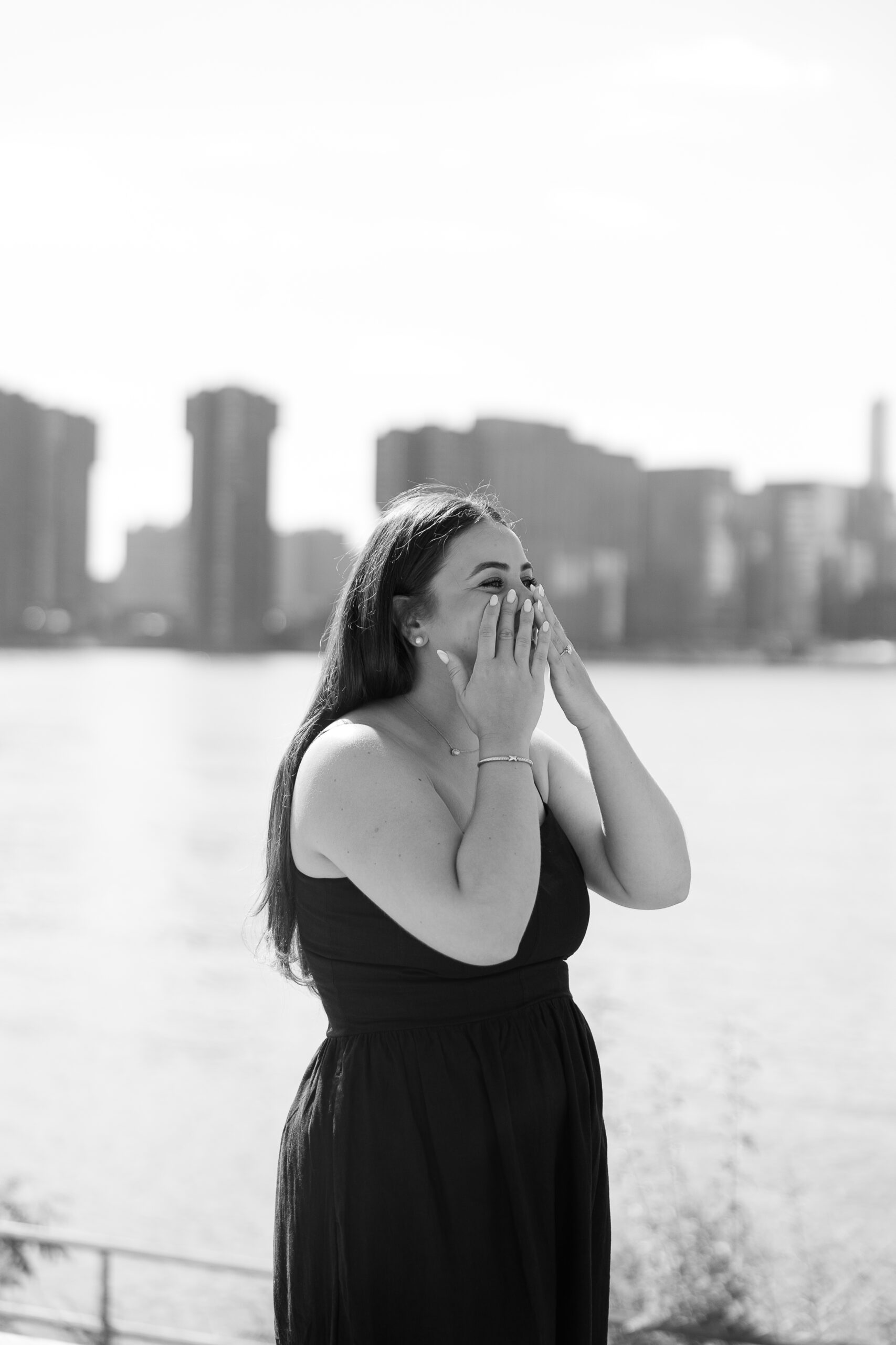 Romantic Proposal On The Knees in NYC
