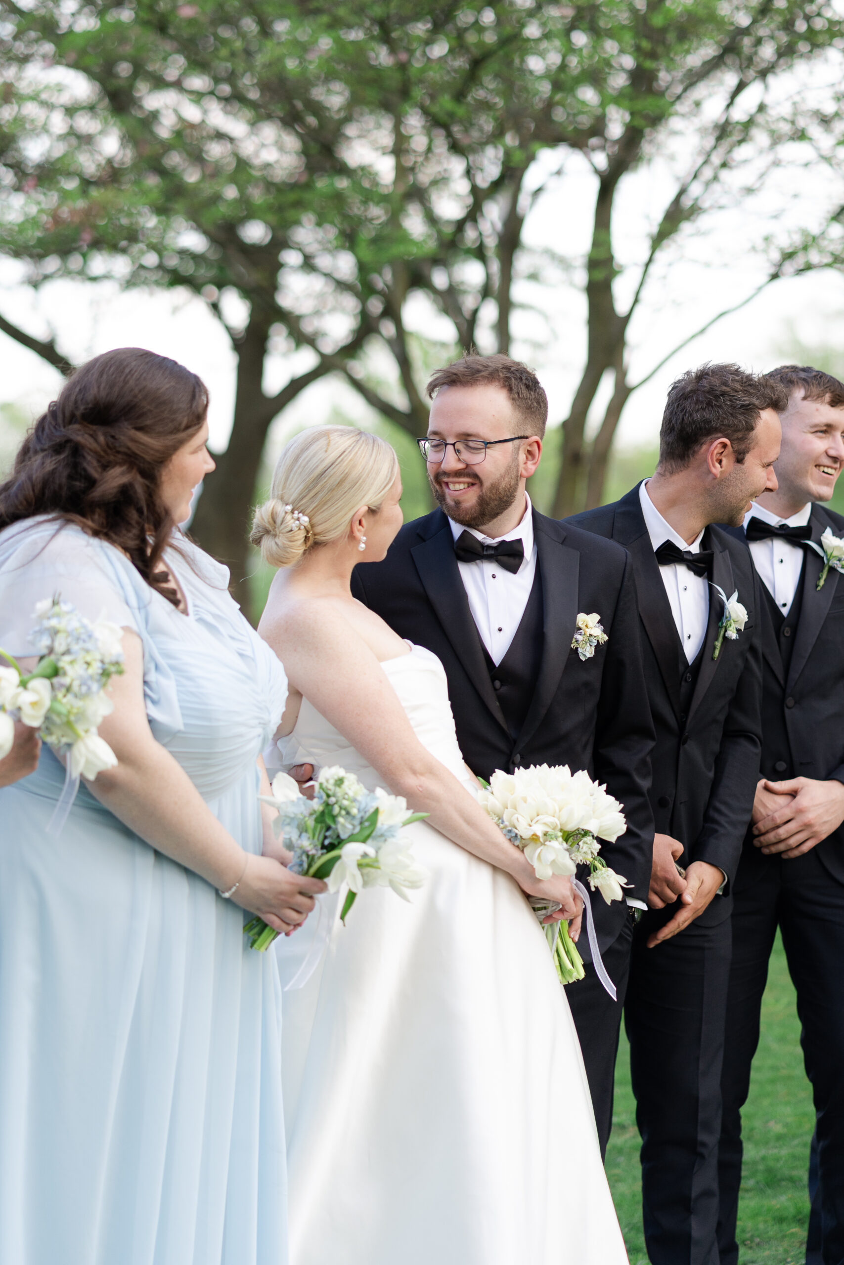 VIP Country Club wedding party photos