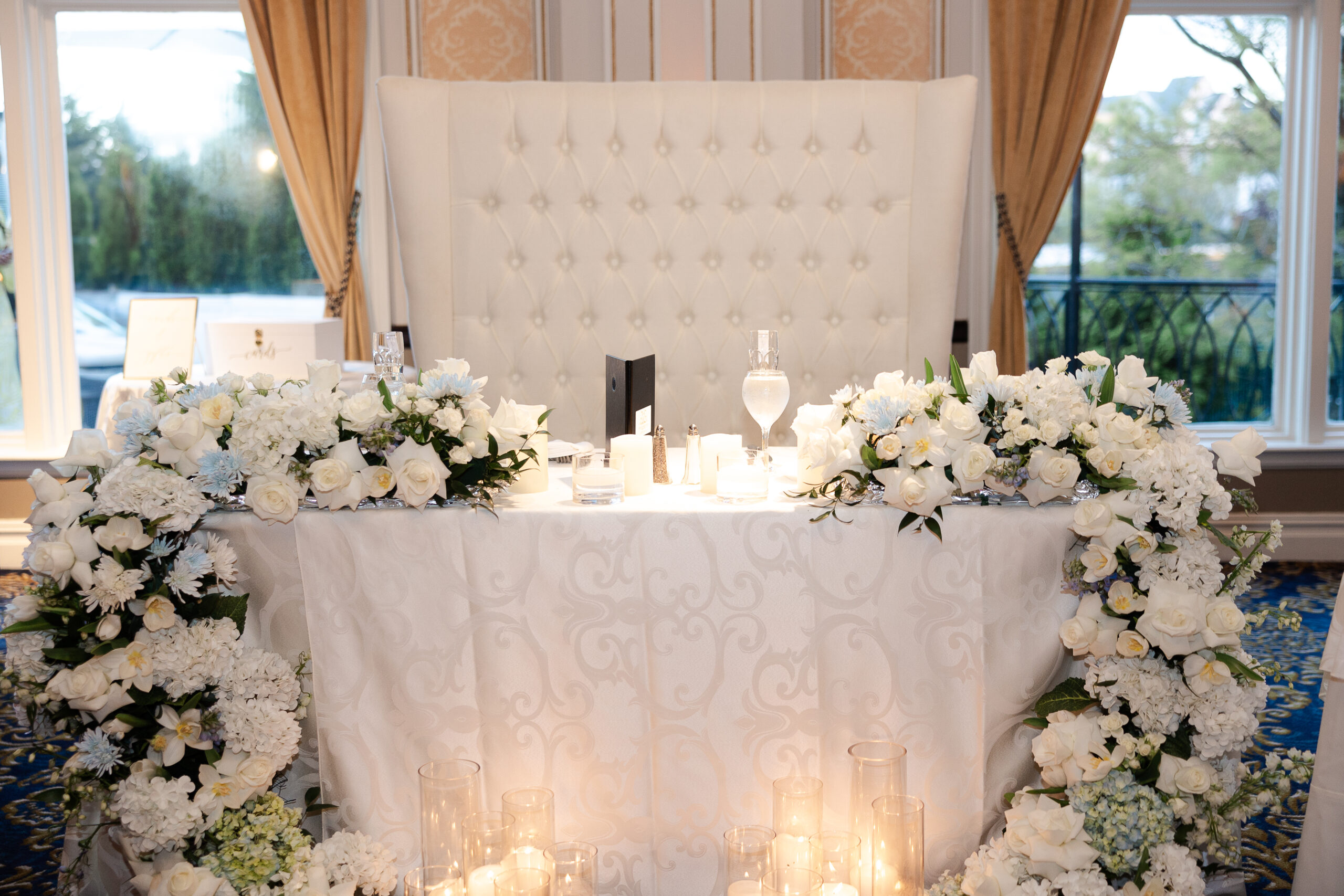 VIP Country Club wedding reception