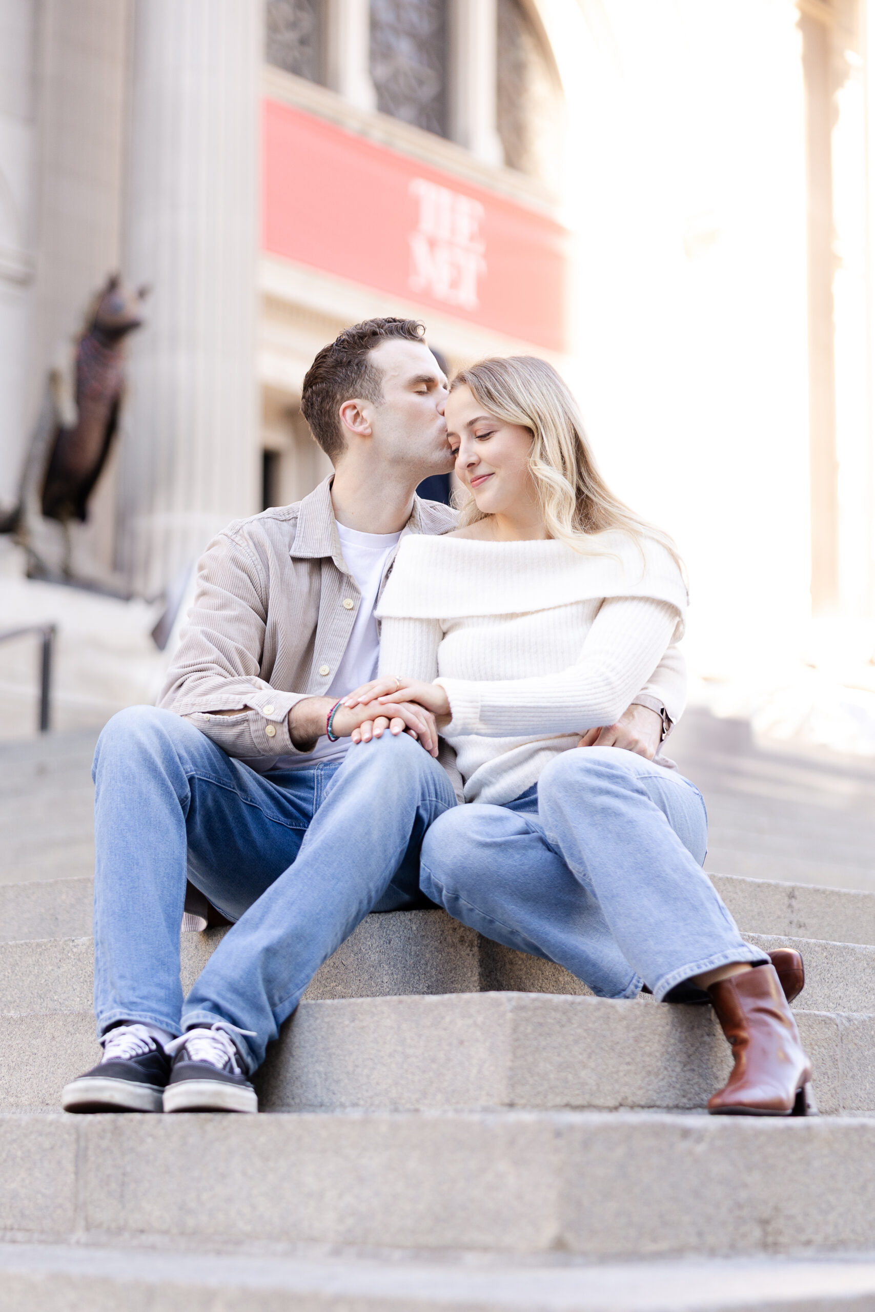 Upper East Side Engagement at the MET