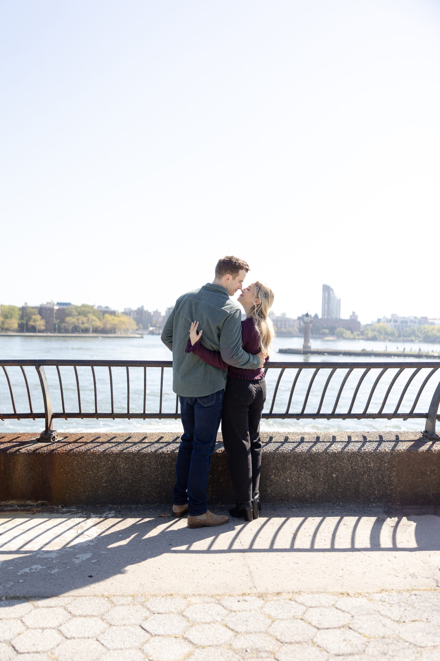 NYC UES engagement outfit for spring
