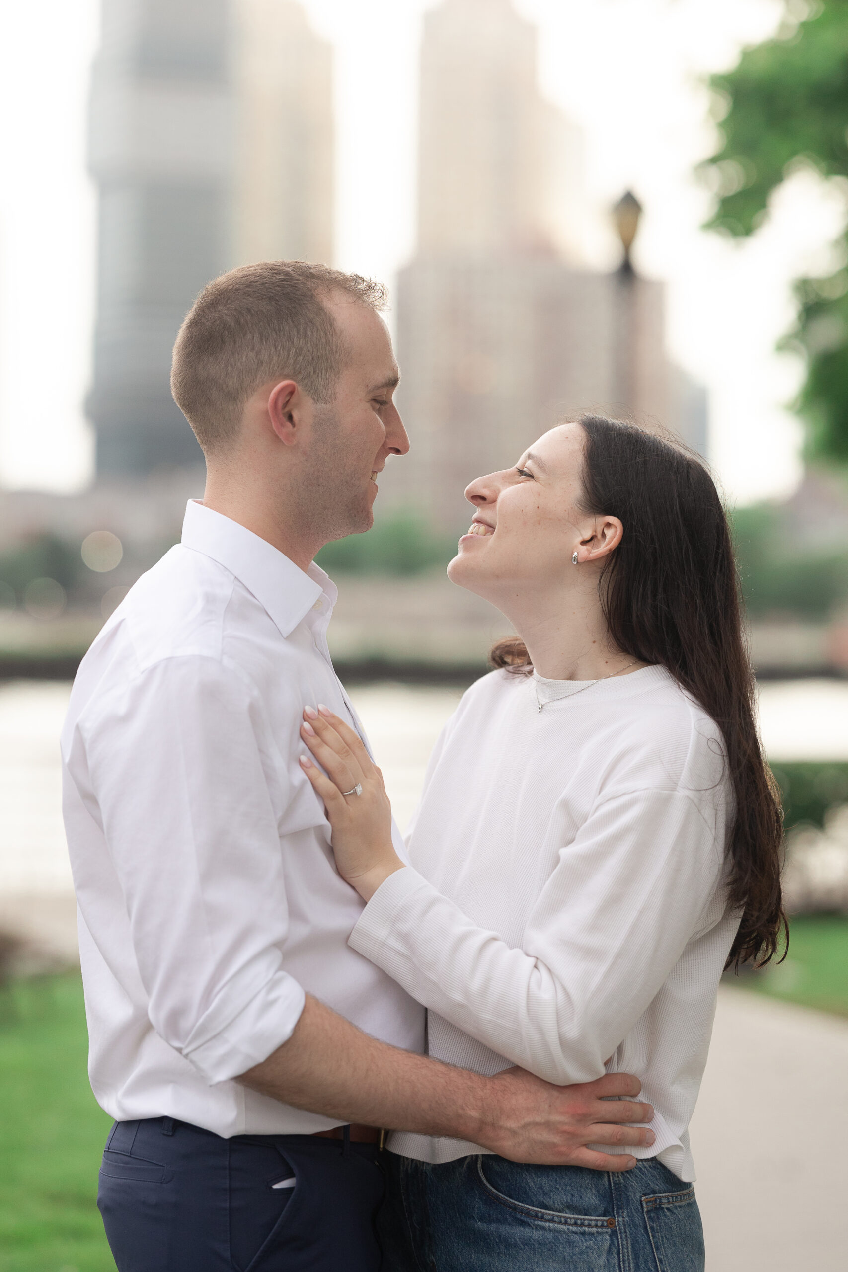 Hoboken surprise proposal in New Jersey