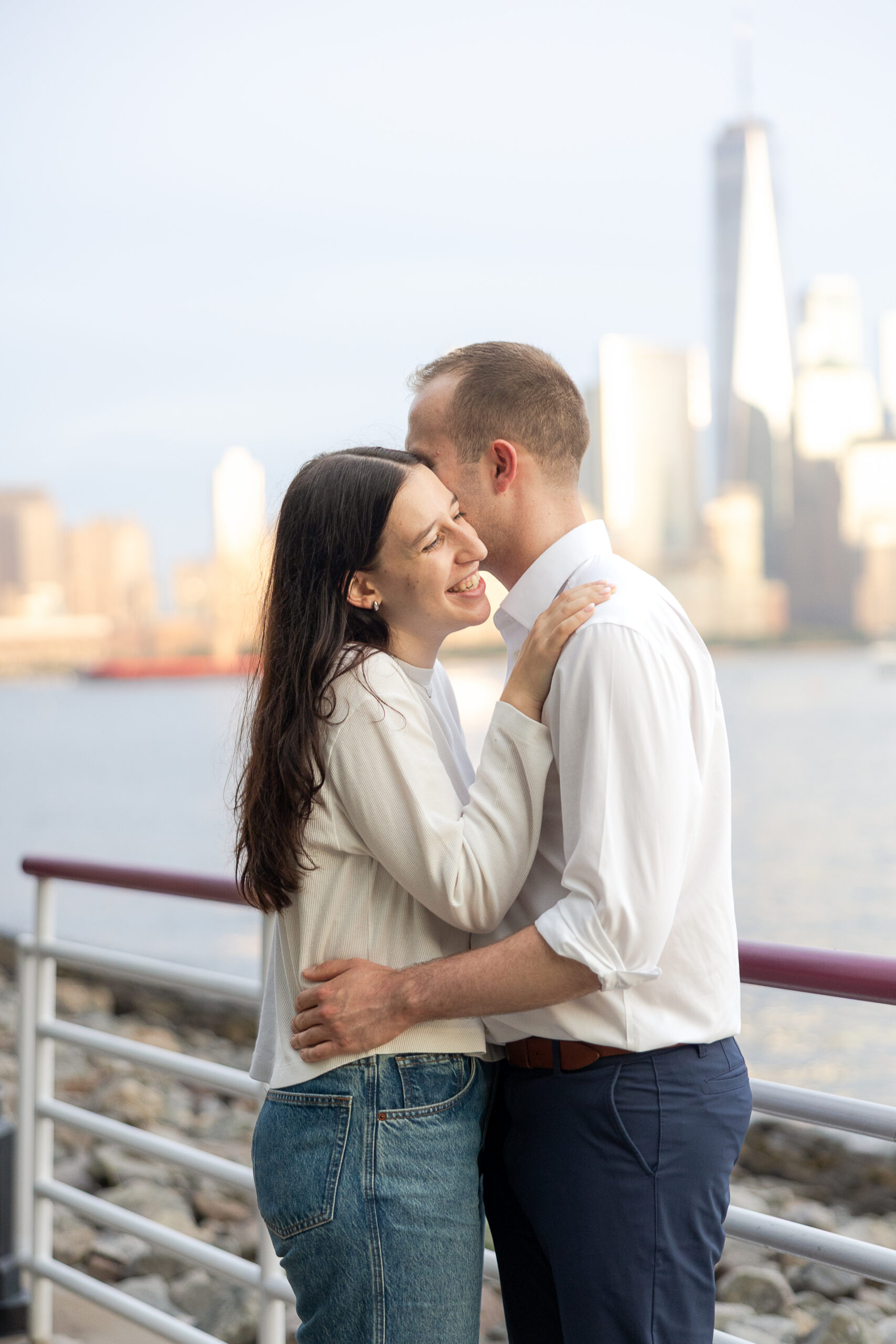Hoboken Newport Engagement Session