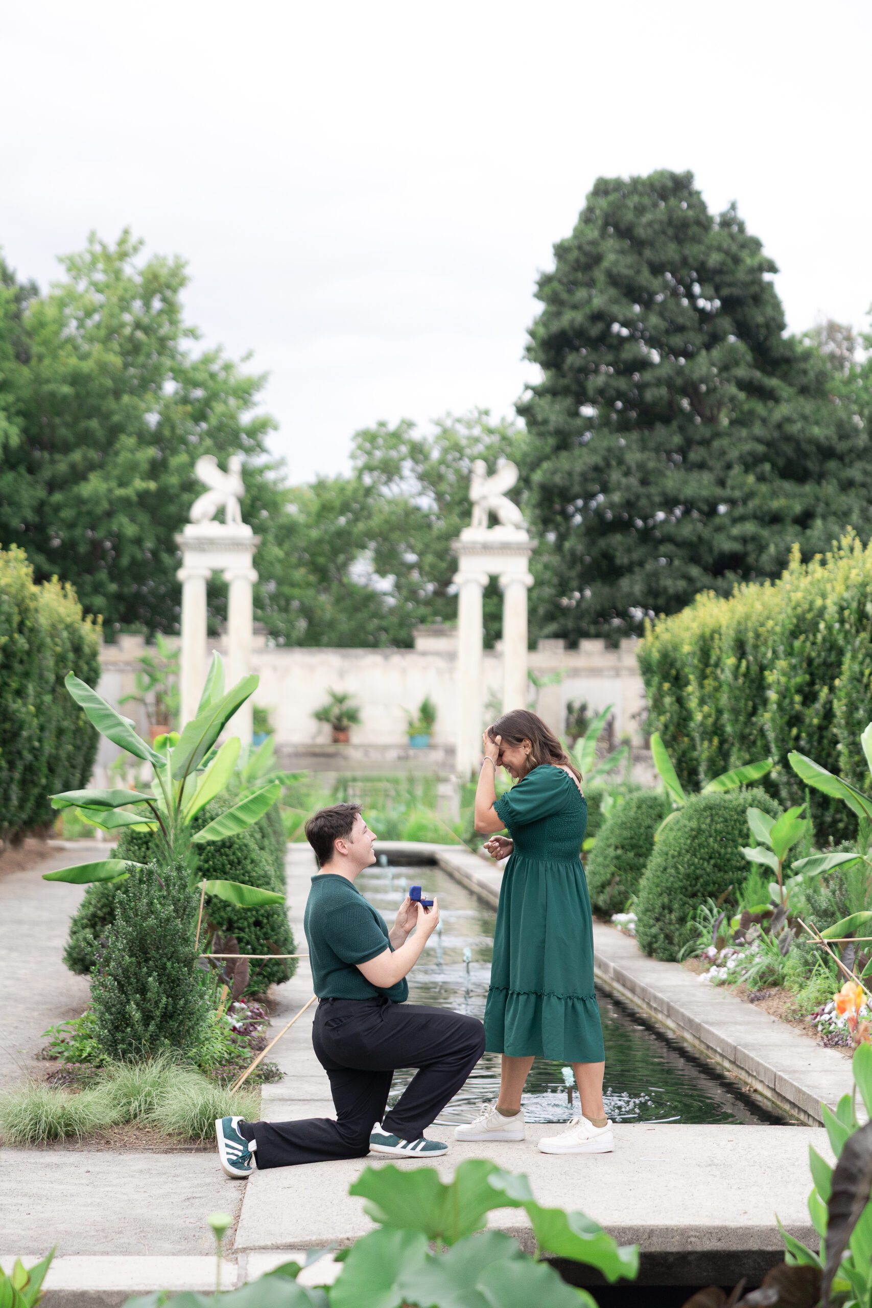 Surprise Proposal at Untermyer Gardens Conservancy