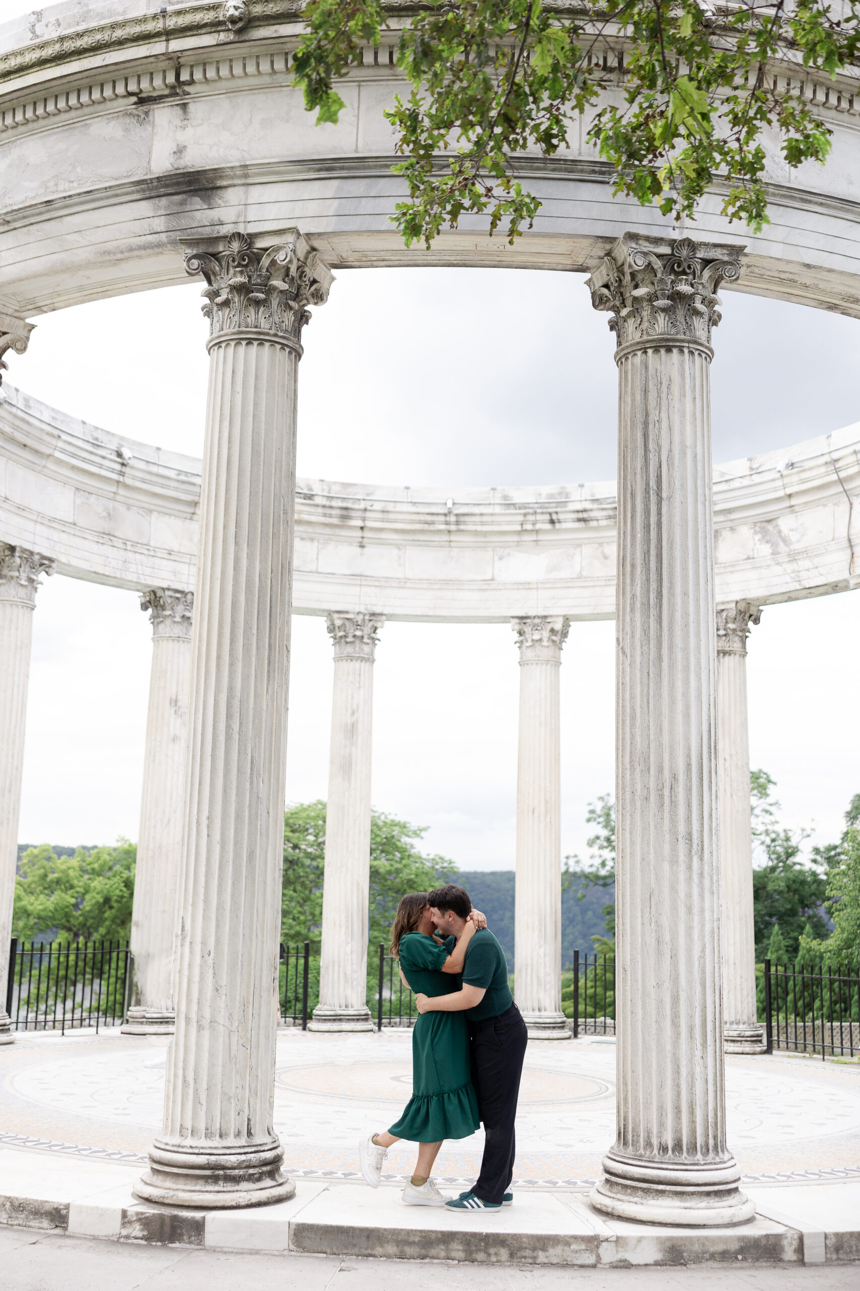 Just engaged portraits at Yonkers, NY
