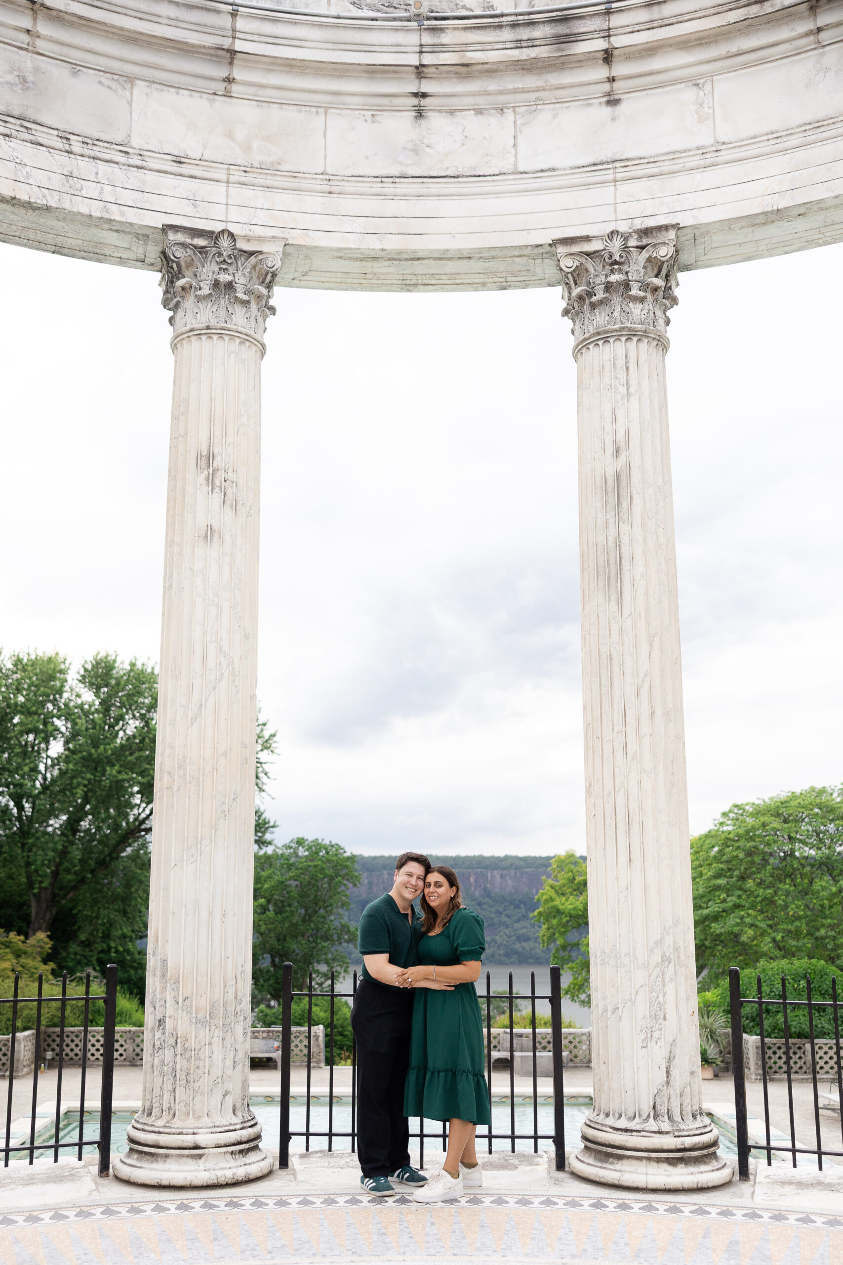 Just engaged portraits at Yonkers, NY