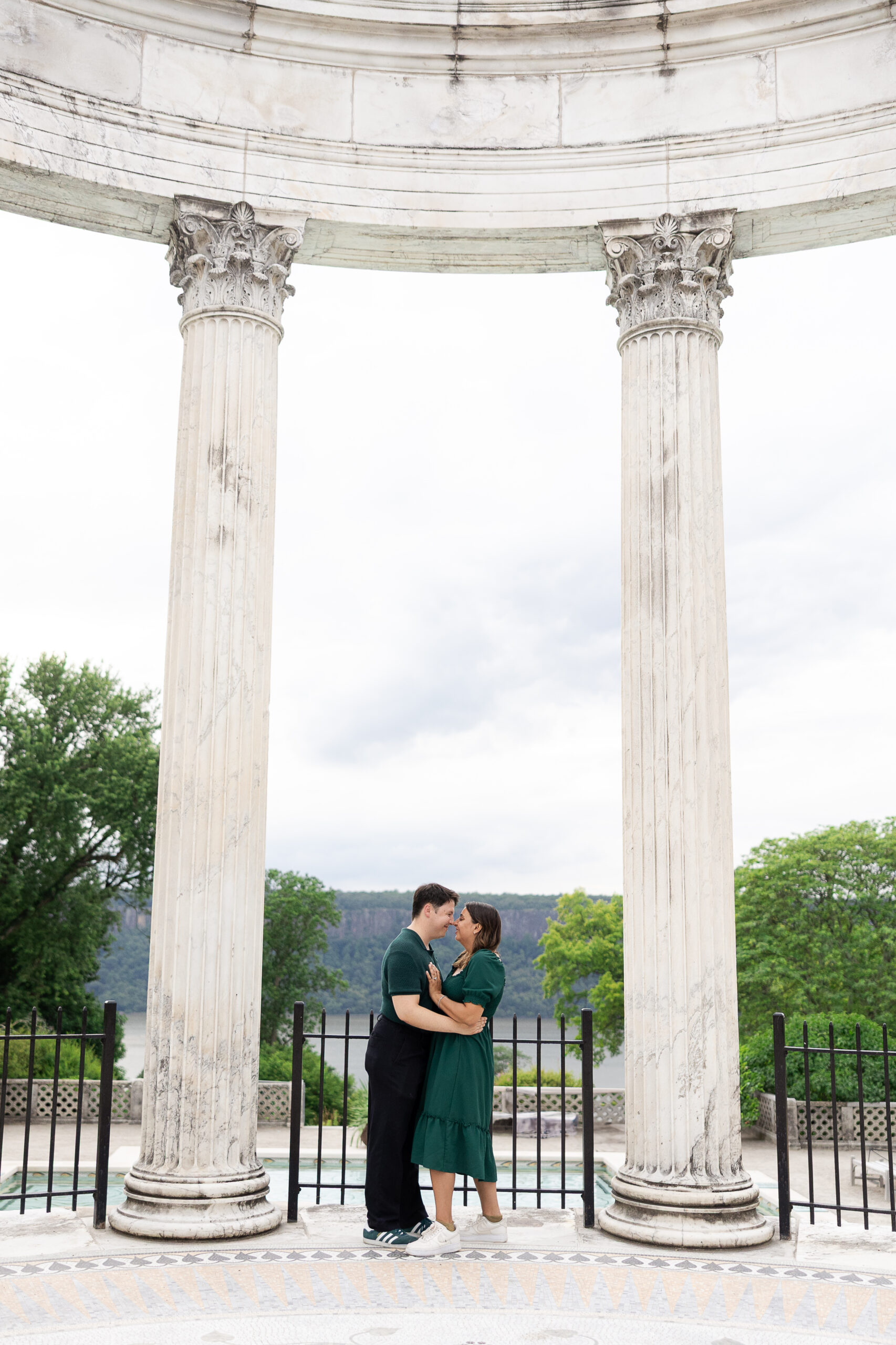 Just engaged portraits at Yonkers, NY