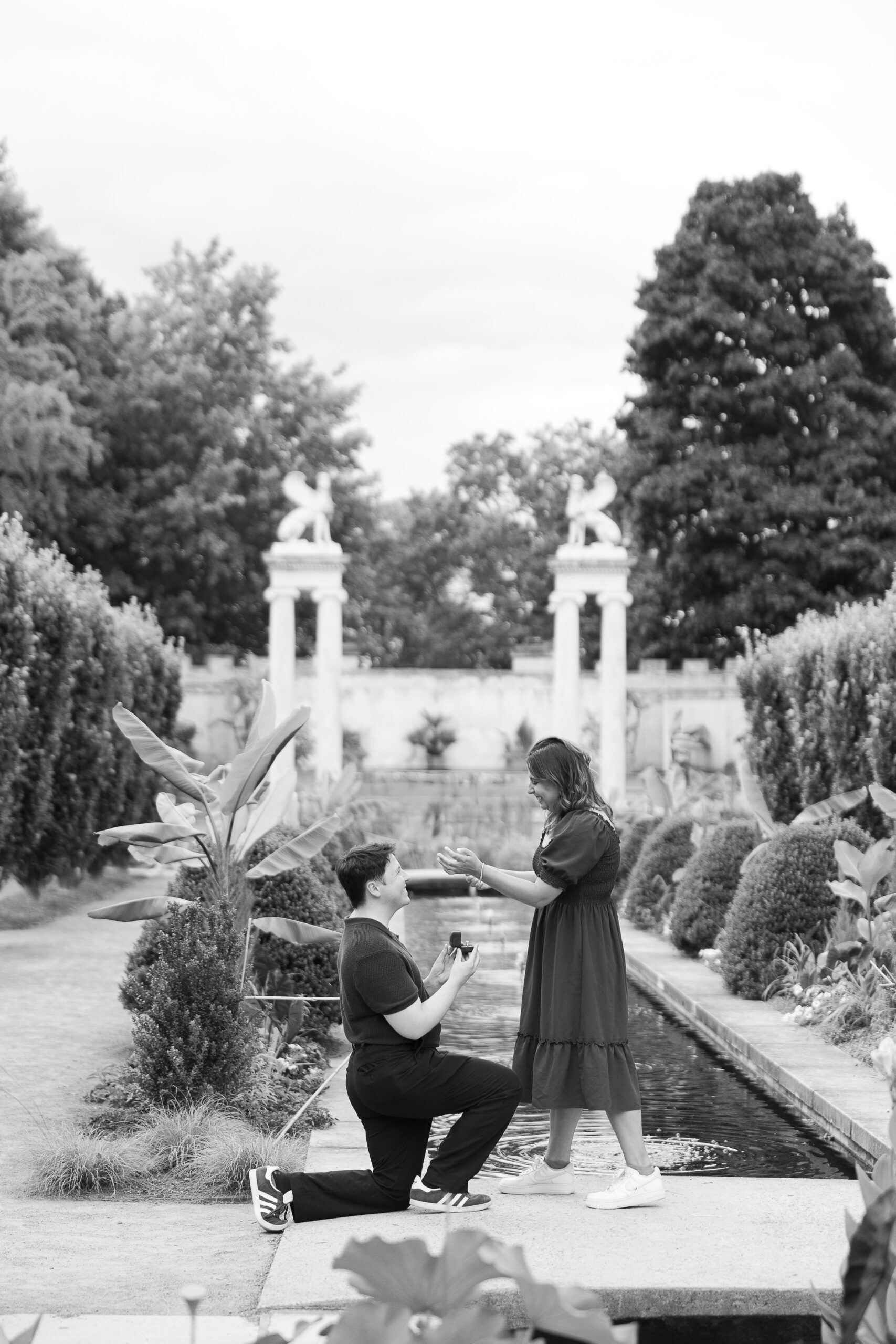 Surprise Proposal at Untermyer Gardens Conservancy