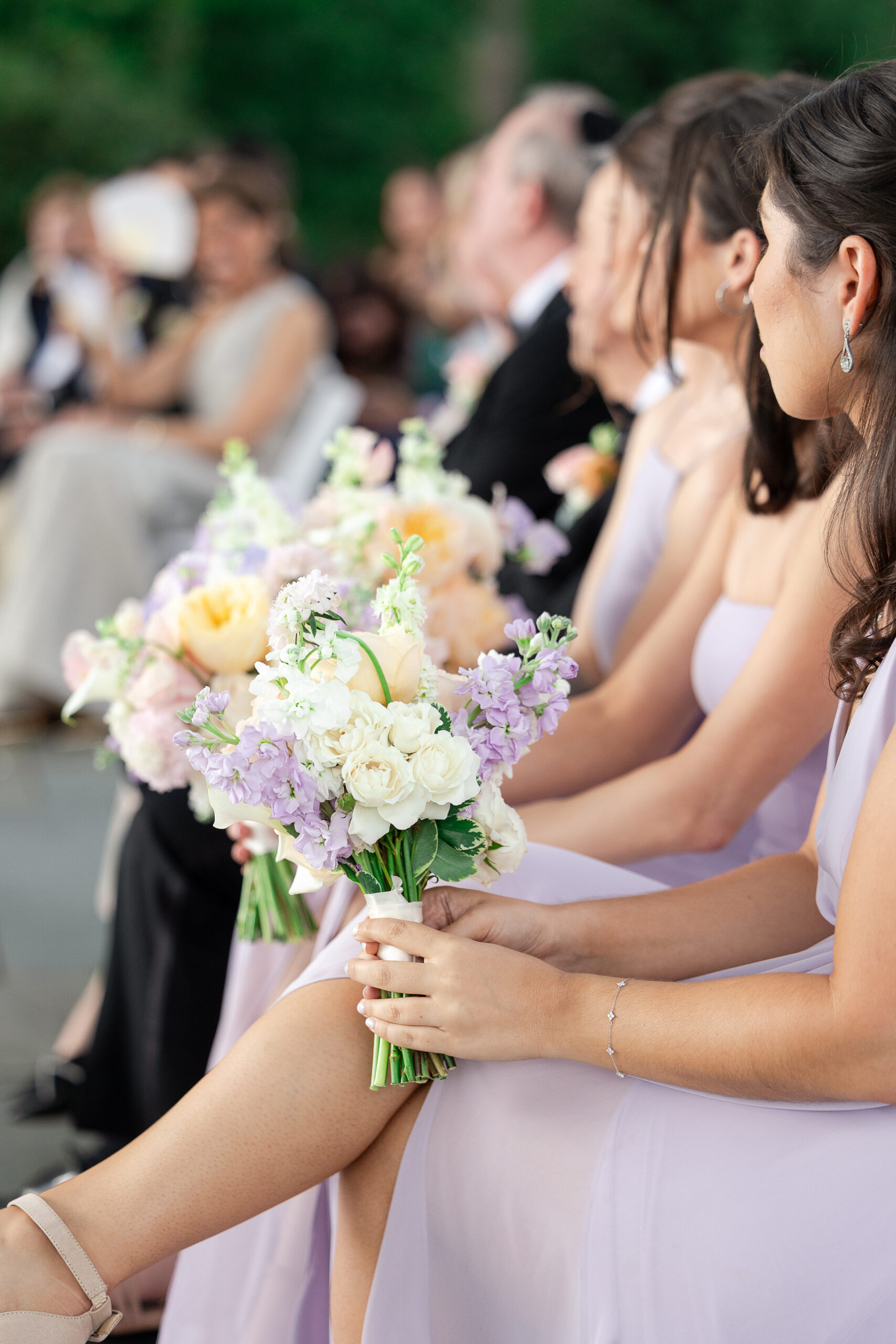Purple wedding bouquet inspiration