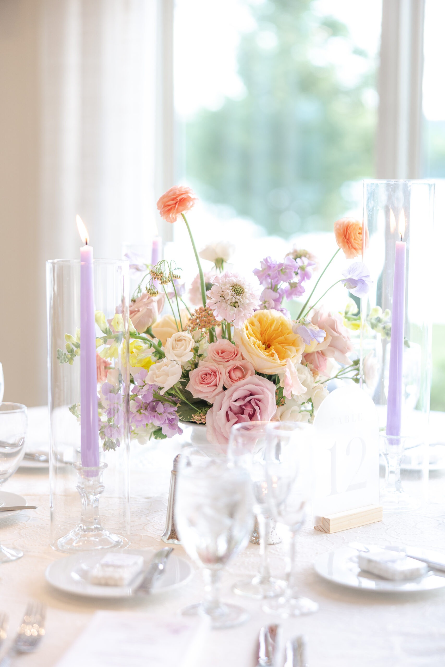 Indian Trail Club Wedding  Decor in Reception