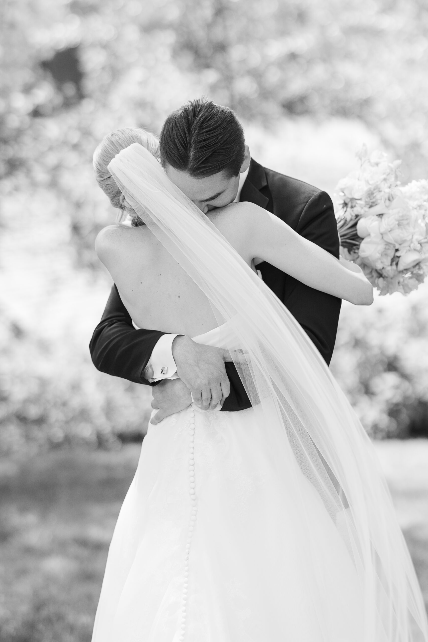 First look moment from NJ Groom