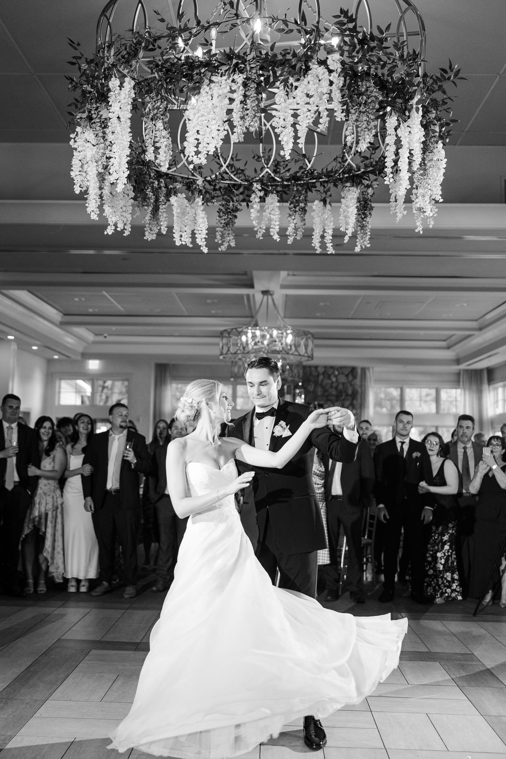 First dance at Indian Trail Club Wedding Venue