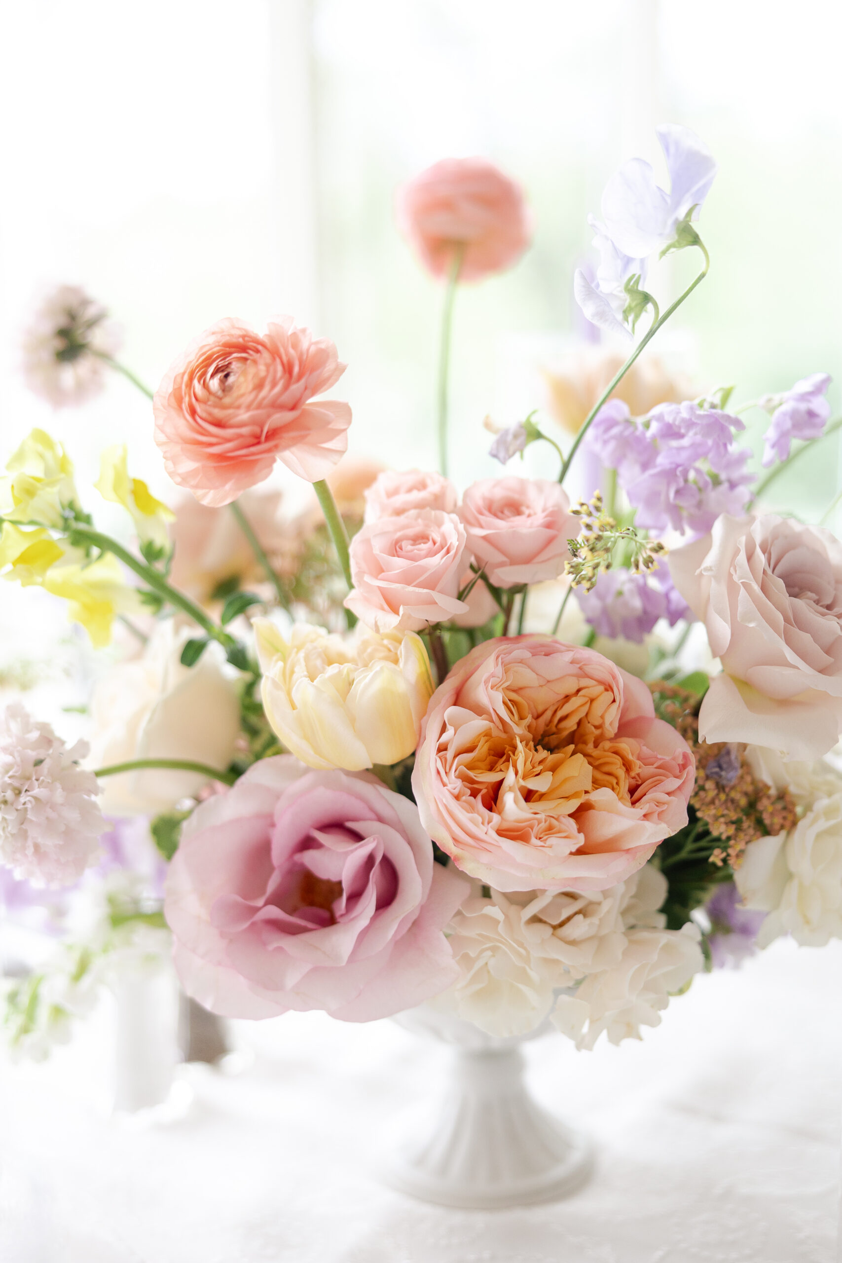 Indian Trail Club Wedding Decor in Reception