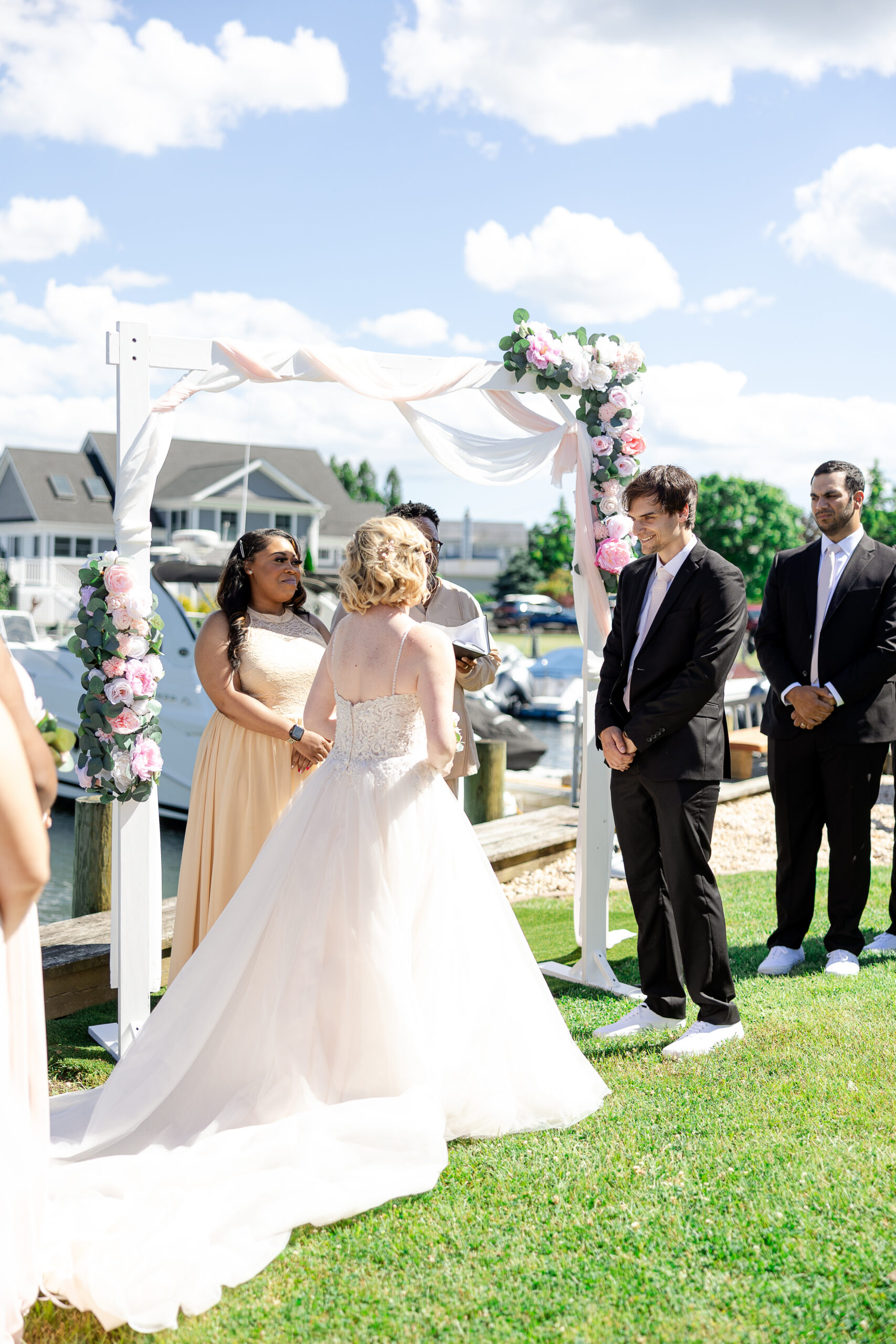 Wedding ceremony in Long Island 