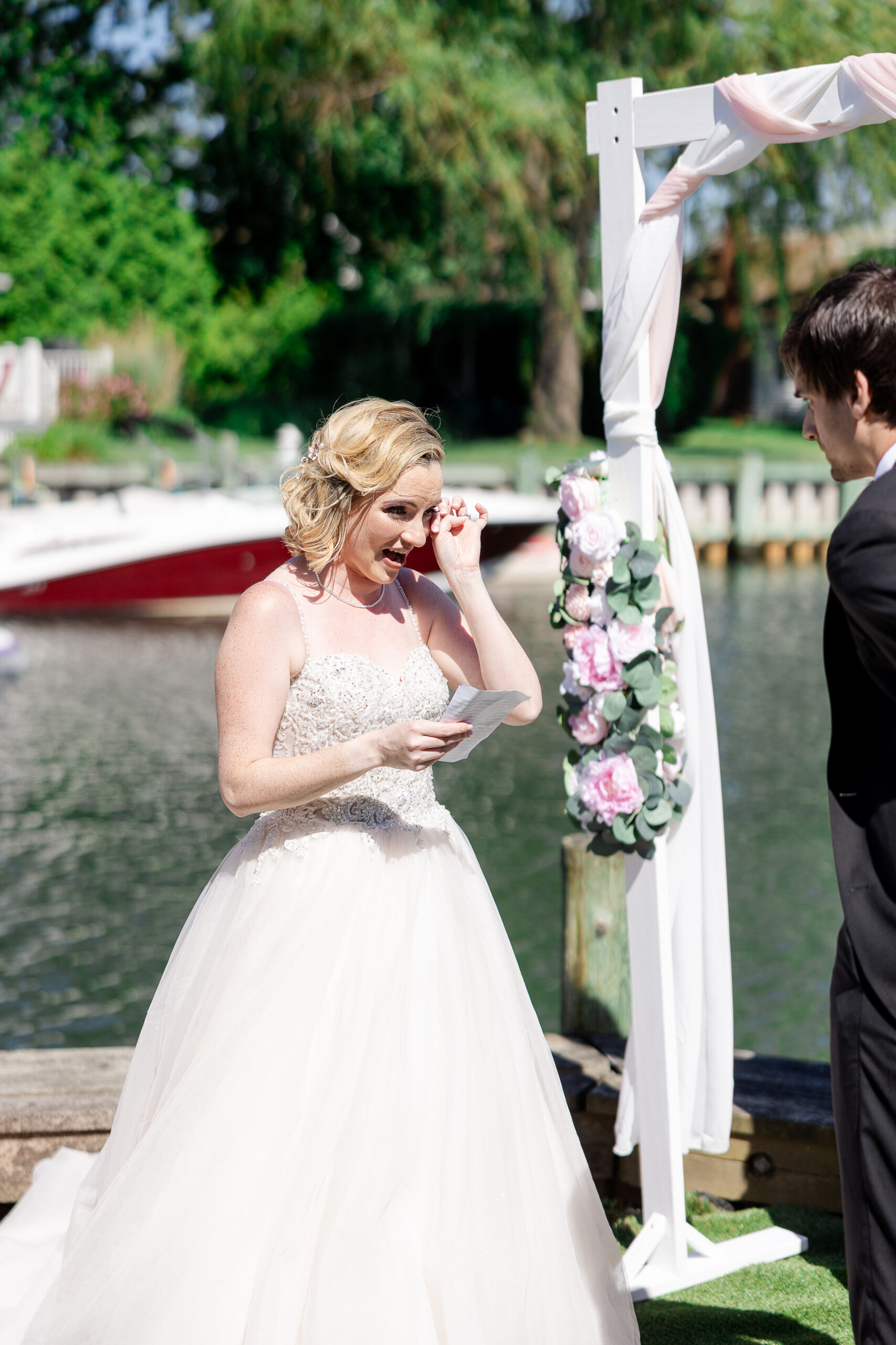 Wedding ceremony in Long Island 
