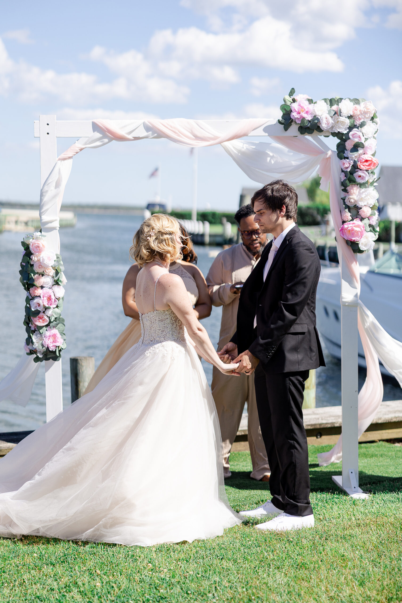 Wedding ceremony in Long Island 