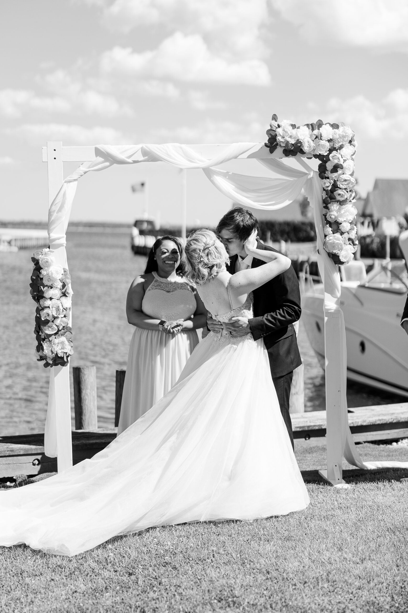 Wedding ceremony in Long Island 