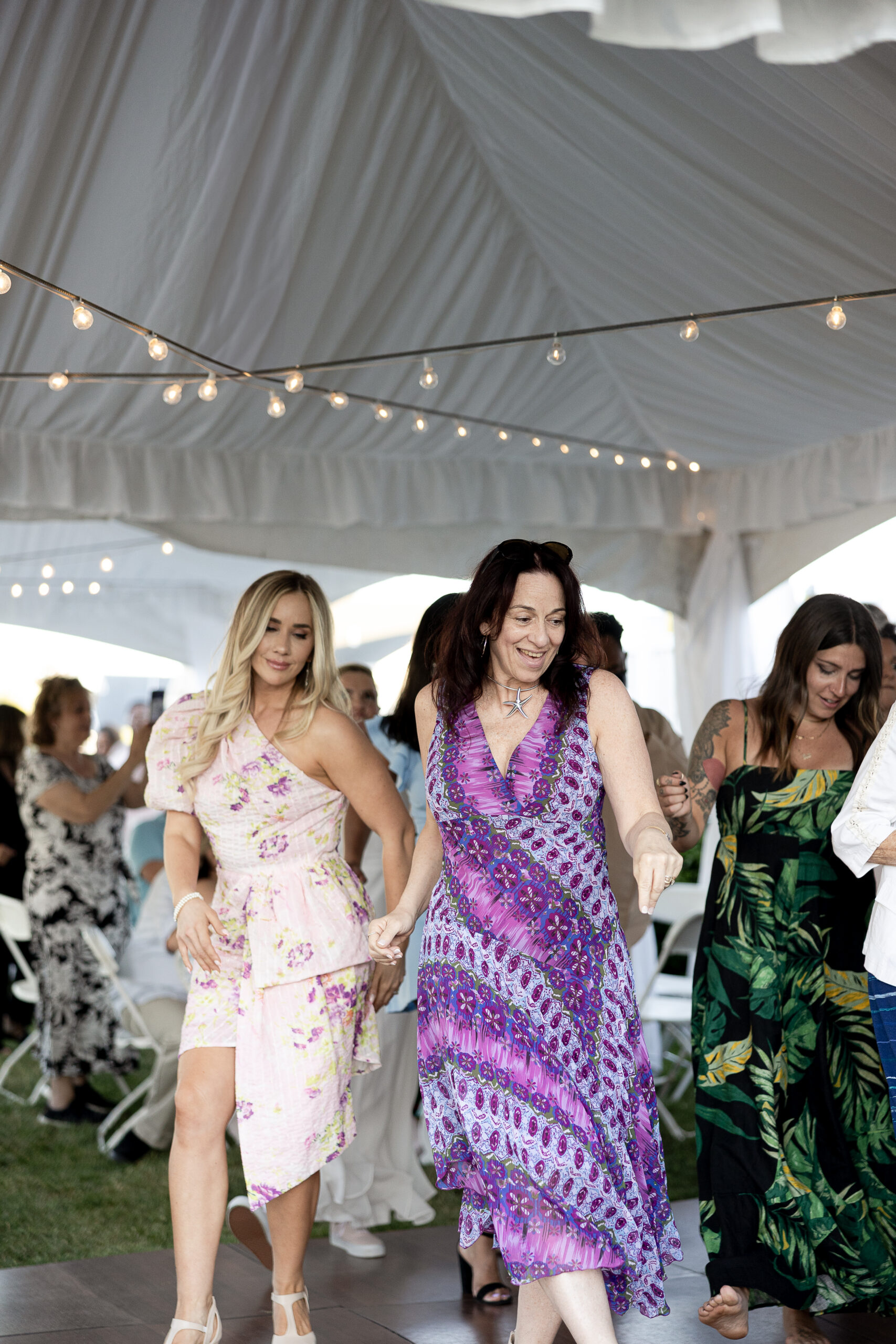 Candid moments for intimate wedding after ceremony