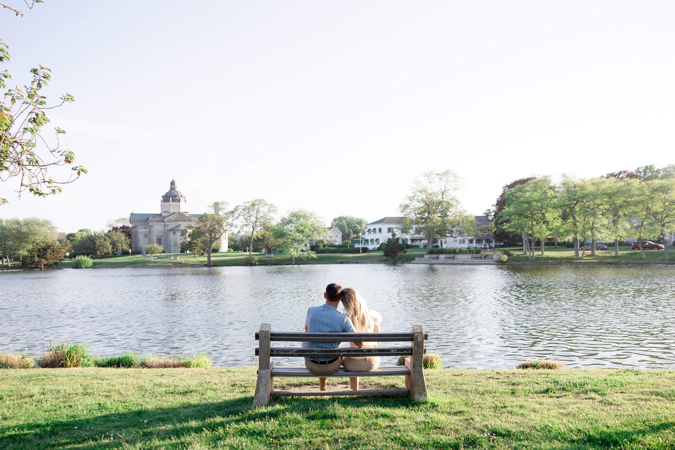 Spring Lake Divine Park Engagement