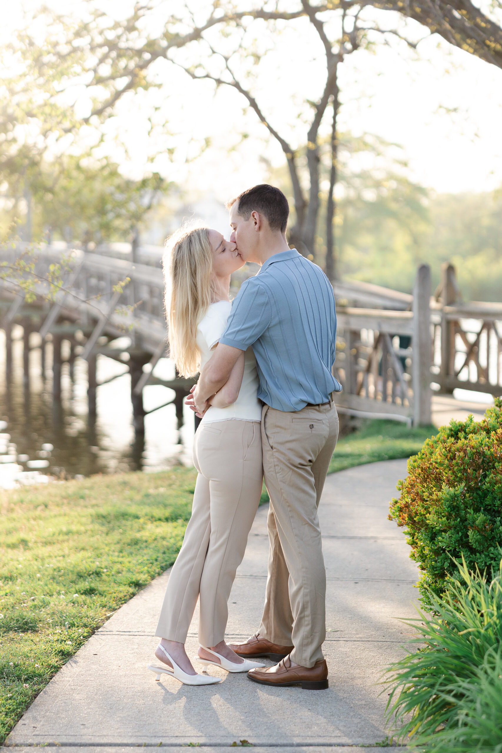 Spring Lake Divine Park Couple Portraits