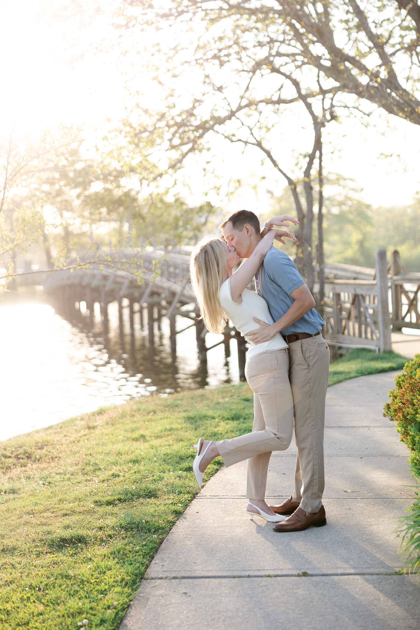 Spring Lake Divine Park Engagement