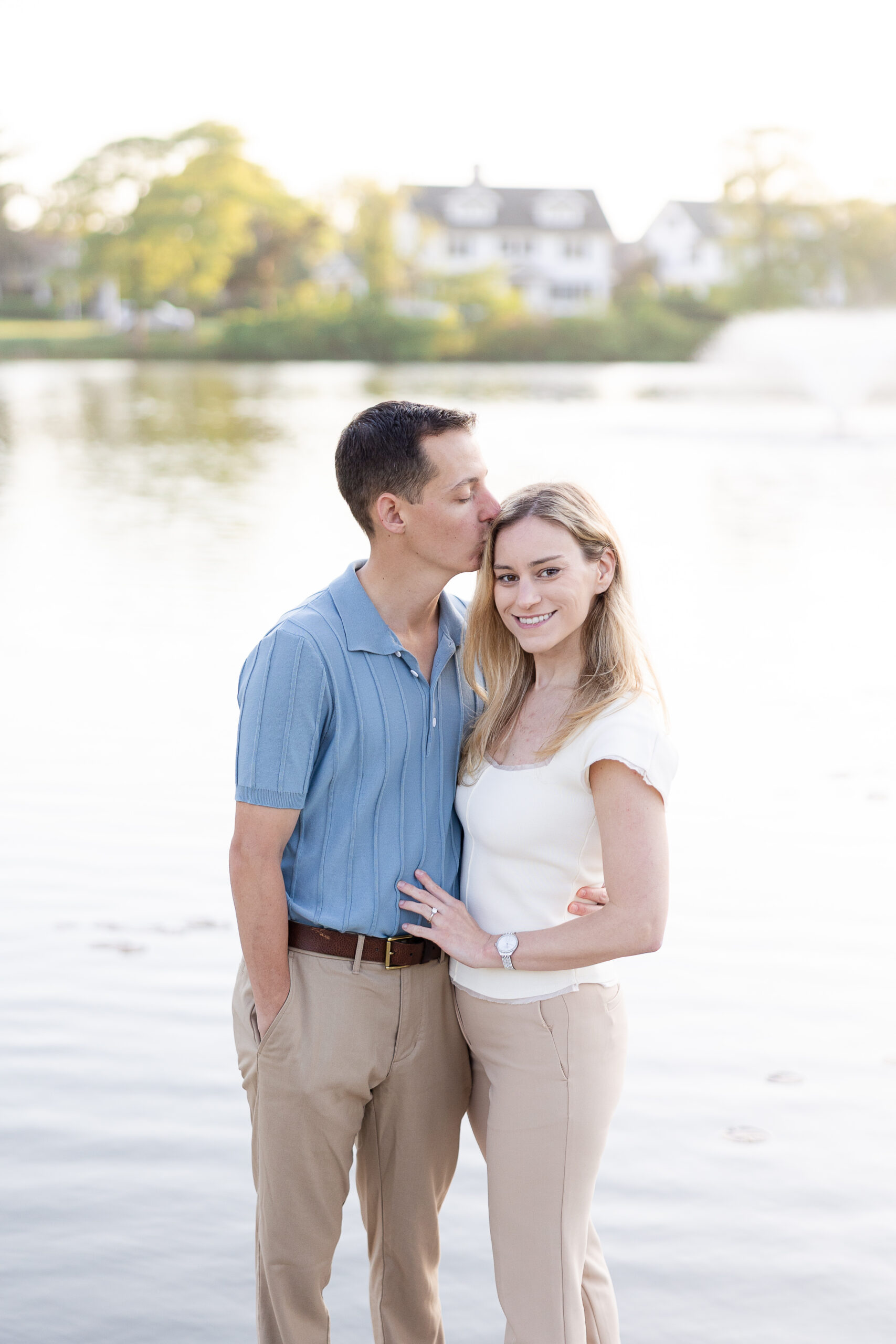 Spring Lake Divine Park Couple Portraits