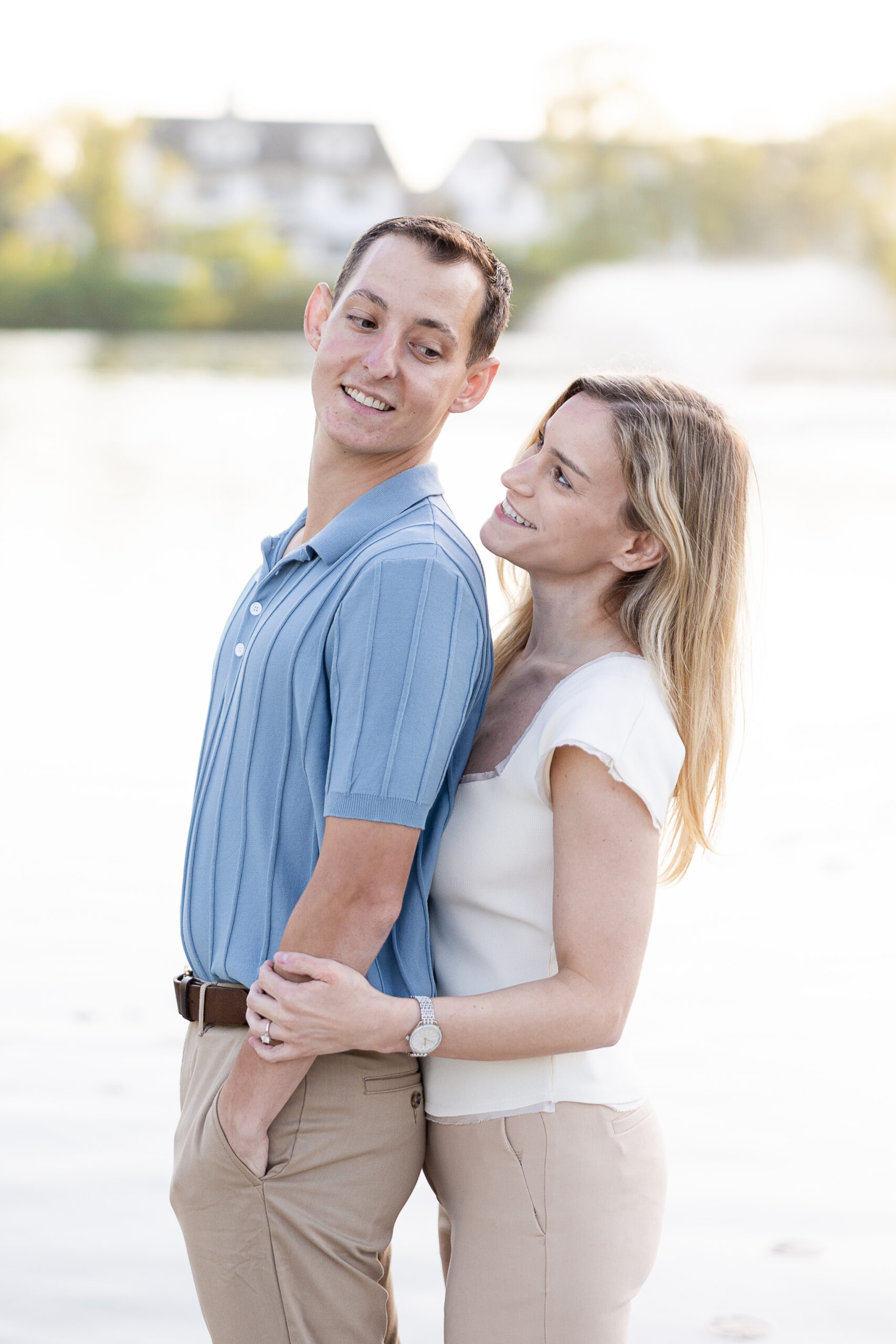 Spring Lake Divine Park Couple Portraits