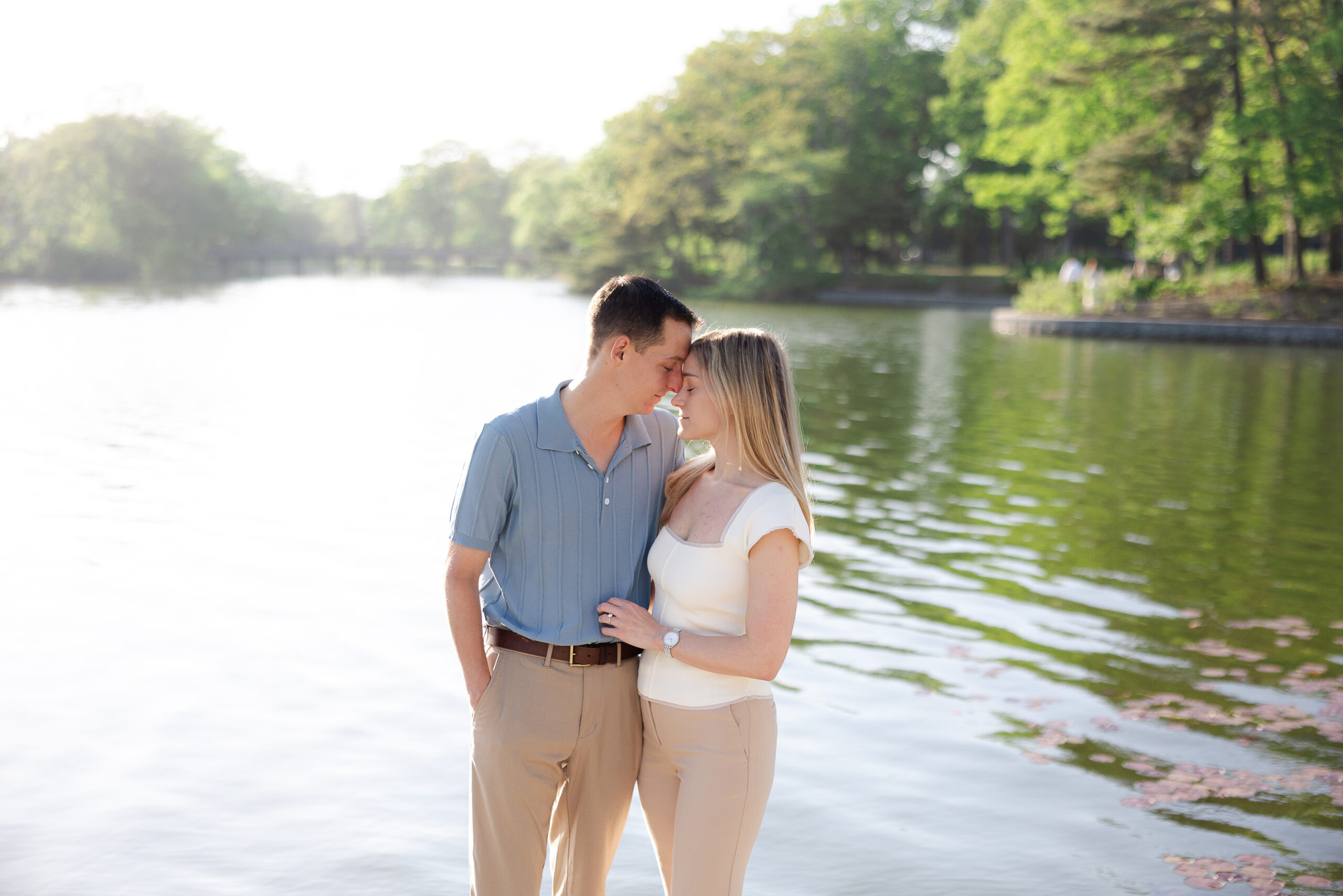 Spring Lake Divine Park Couple Portraits