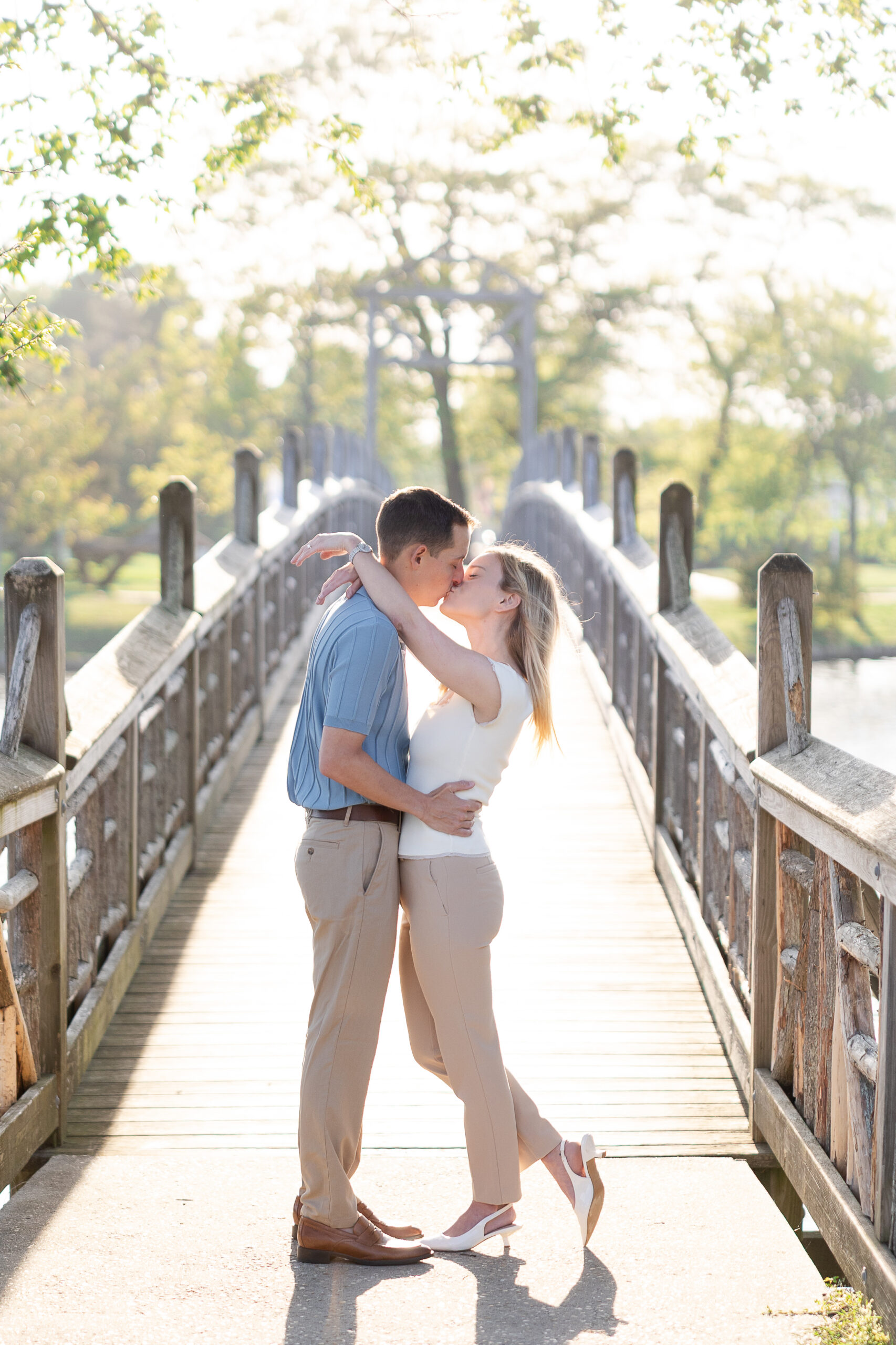 Spring Lake Divine Park Engagement