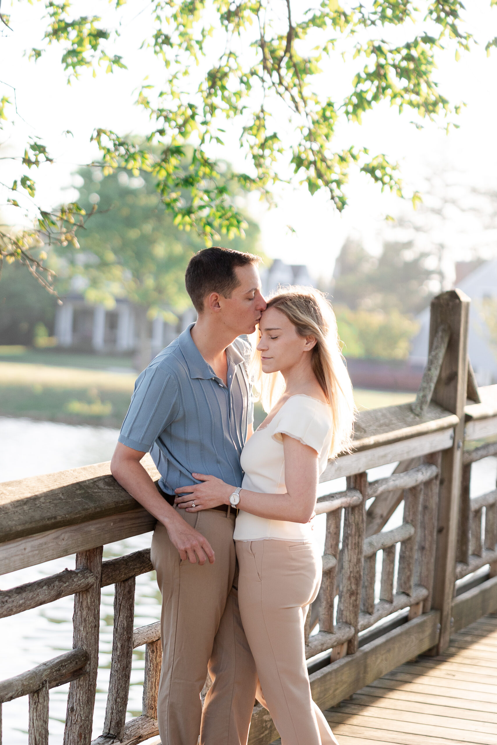 Spring Lake Divine Park Engagement