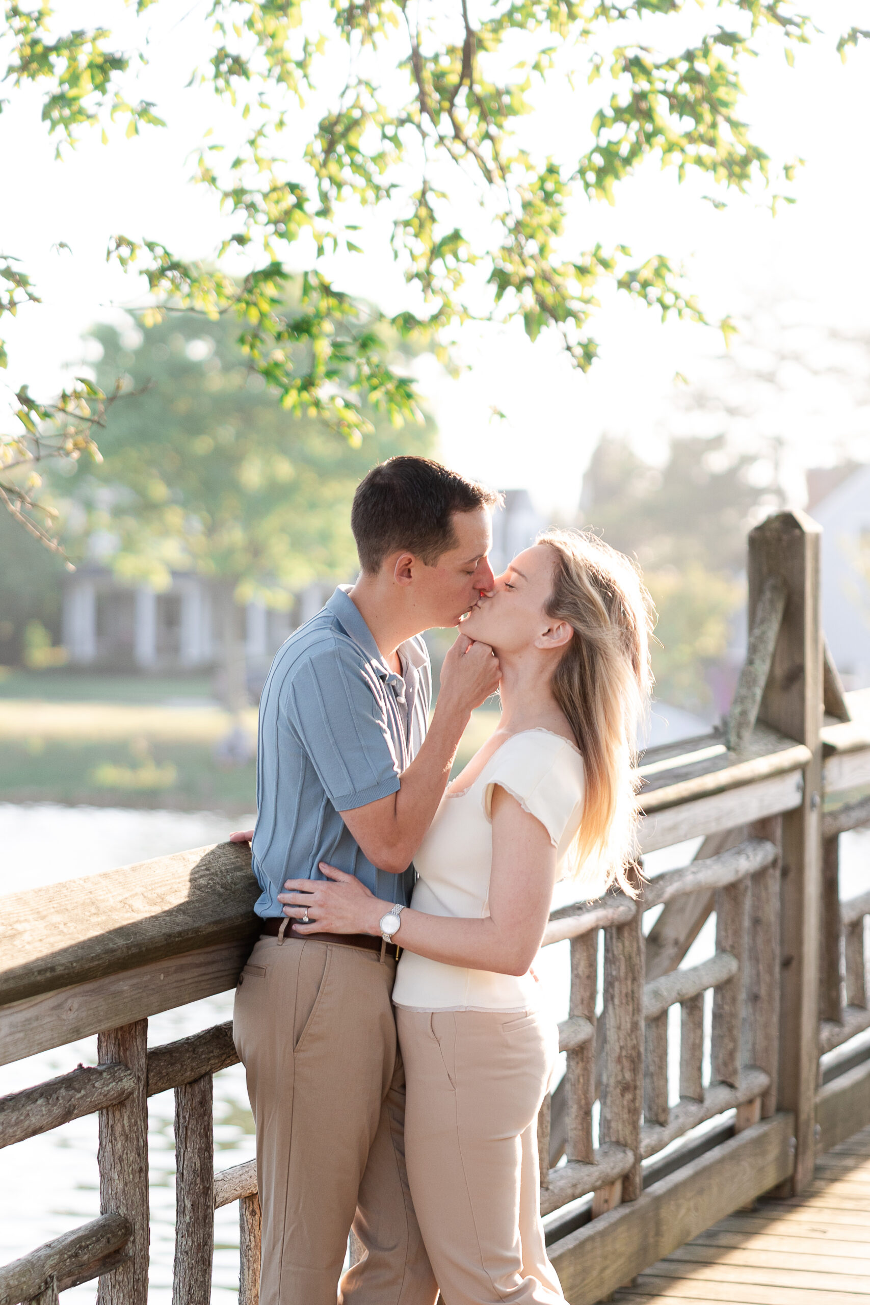 Spring Lake Divine Park Couple Portraits