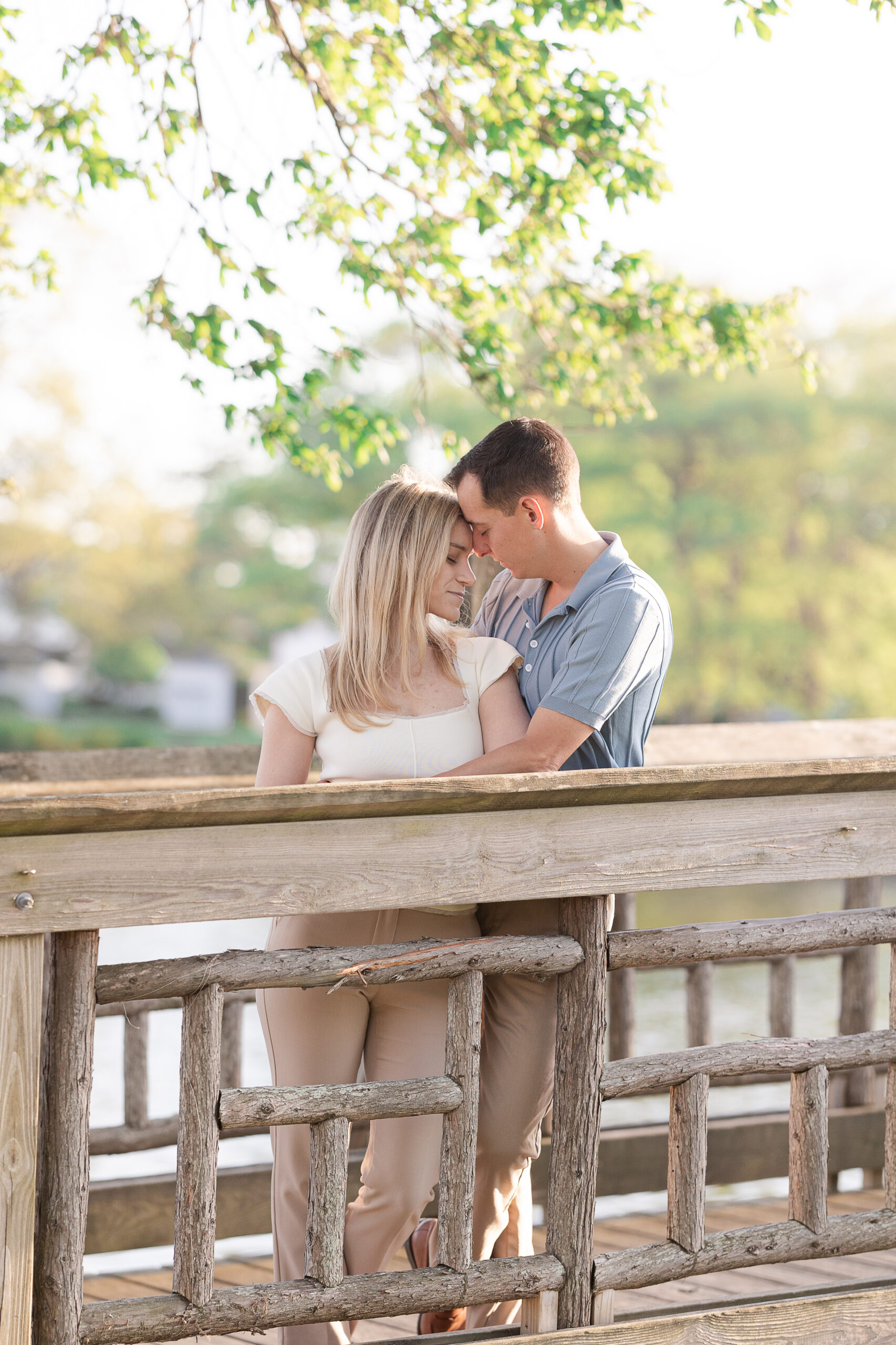 Spring Lake Divine Park Engagement