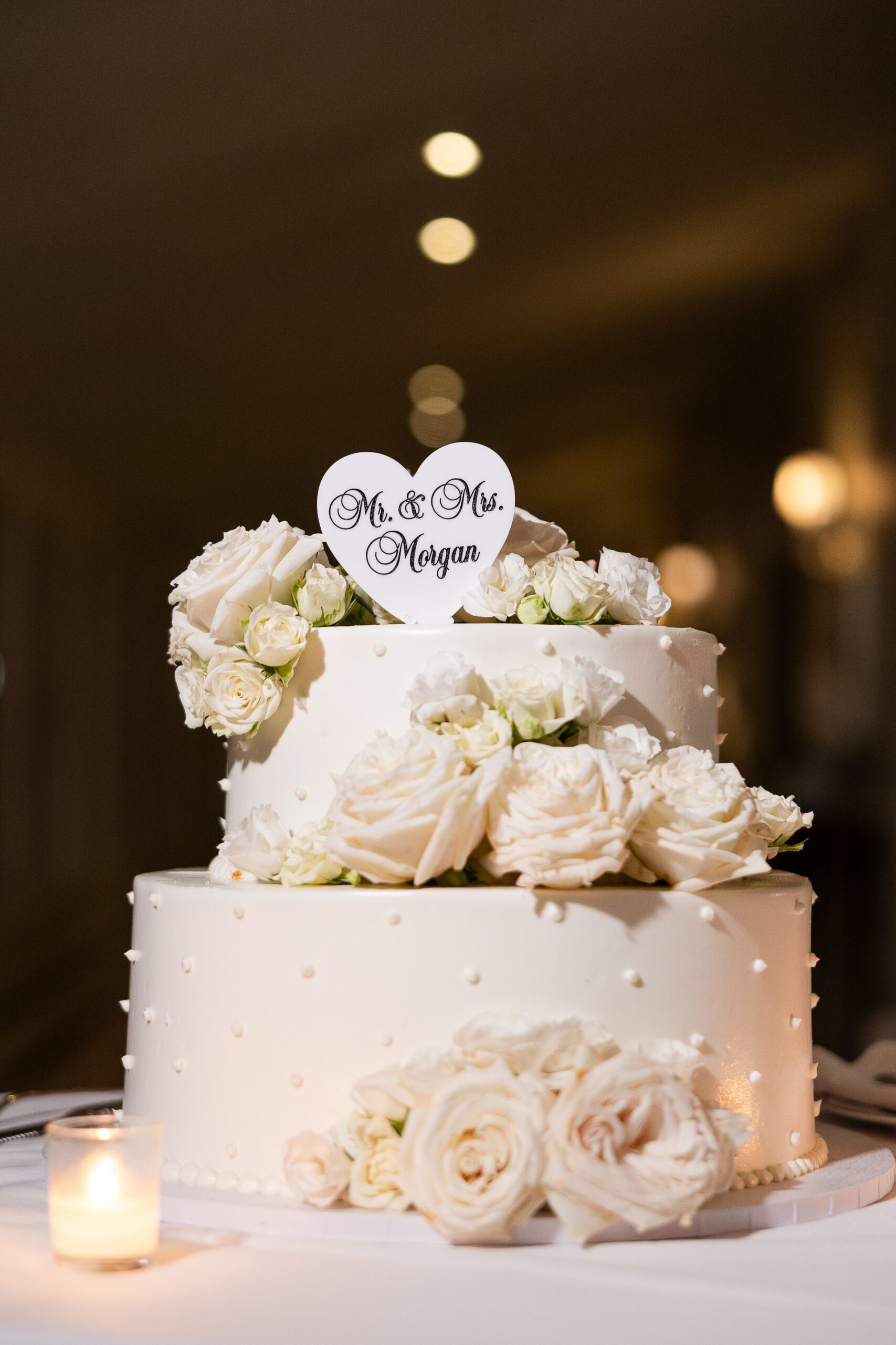 Wedding Cake at Old Brookville 