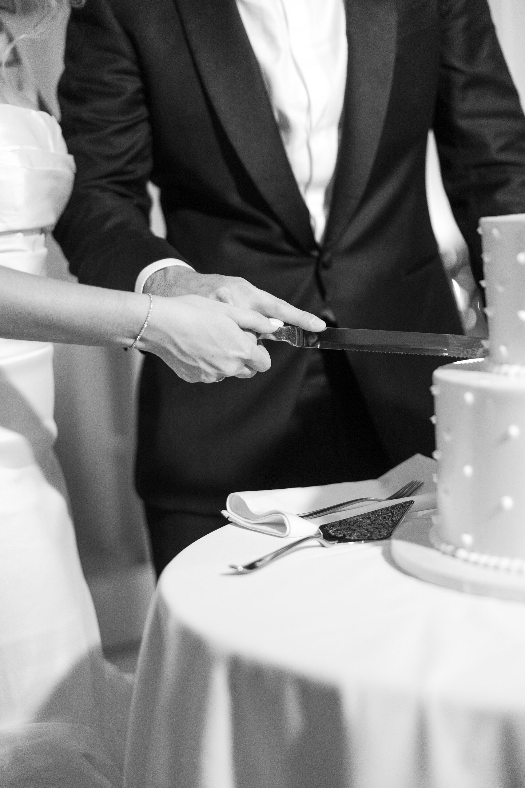 Cake cutting at Old Brookville 