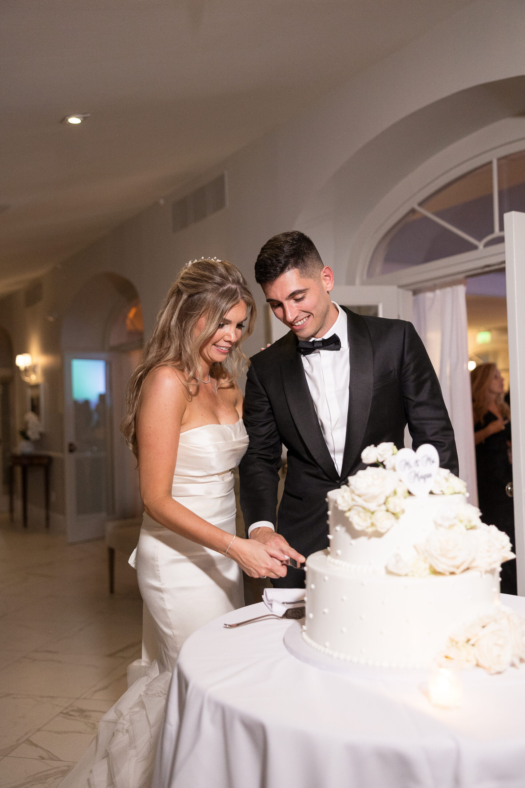 Cake cutting at Old Brookville 